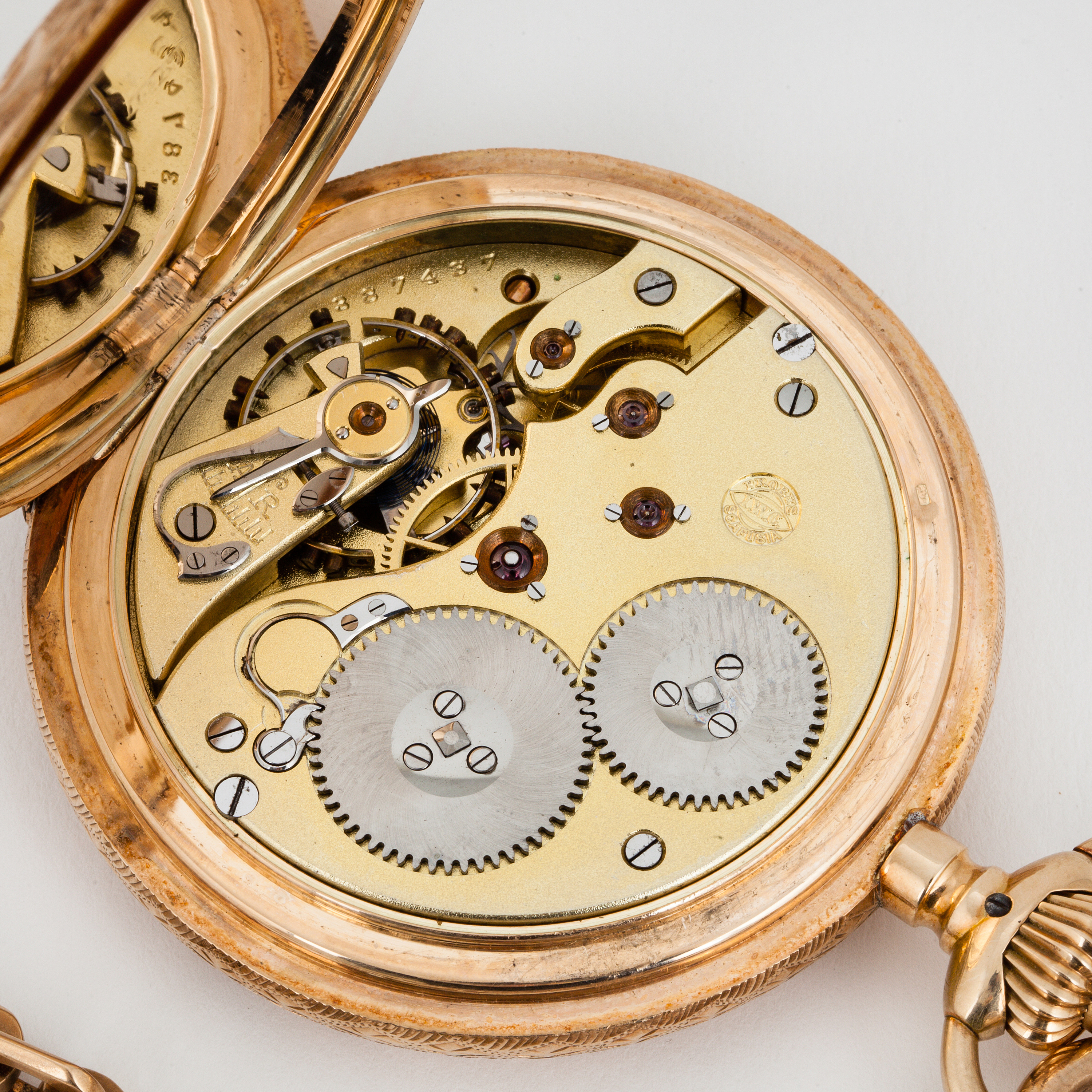 INTERNATIONAL WATCH Co, "IWC", pocket watch, 53 mm, hunting case