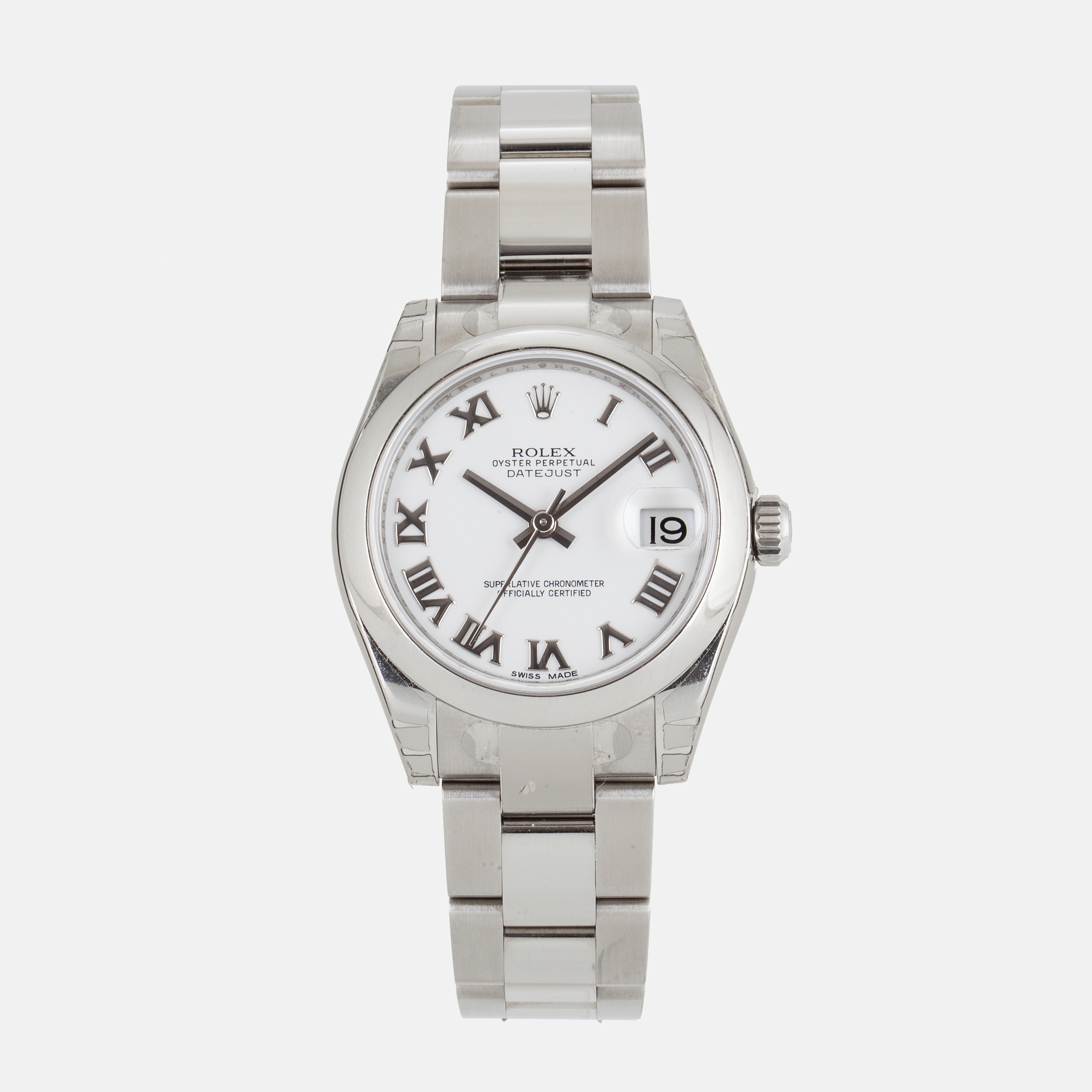 ROLEX, Oyster Perpetual, Datejust, Chronometer, armbandsur, 31 mm. Bukowskis