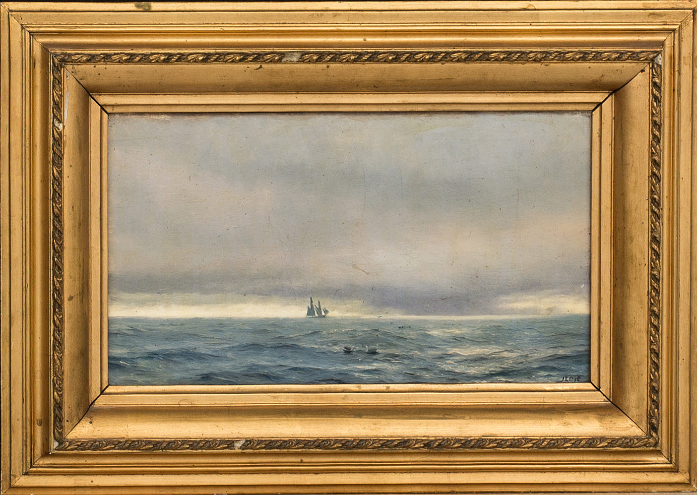 JENS ERIK CARL RASMUSSEN, oil on canvas. Signed and dated 1888. Bukowskis