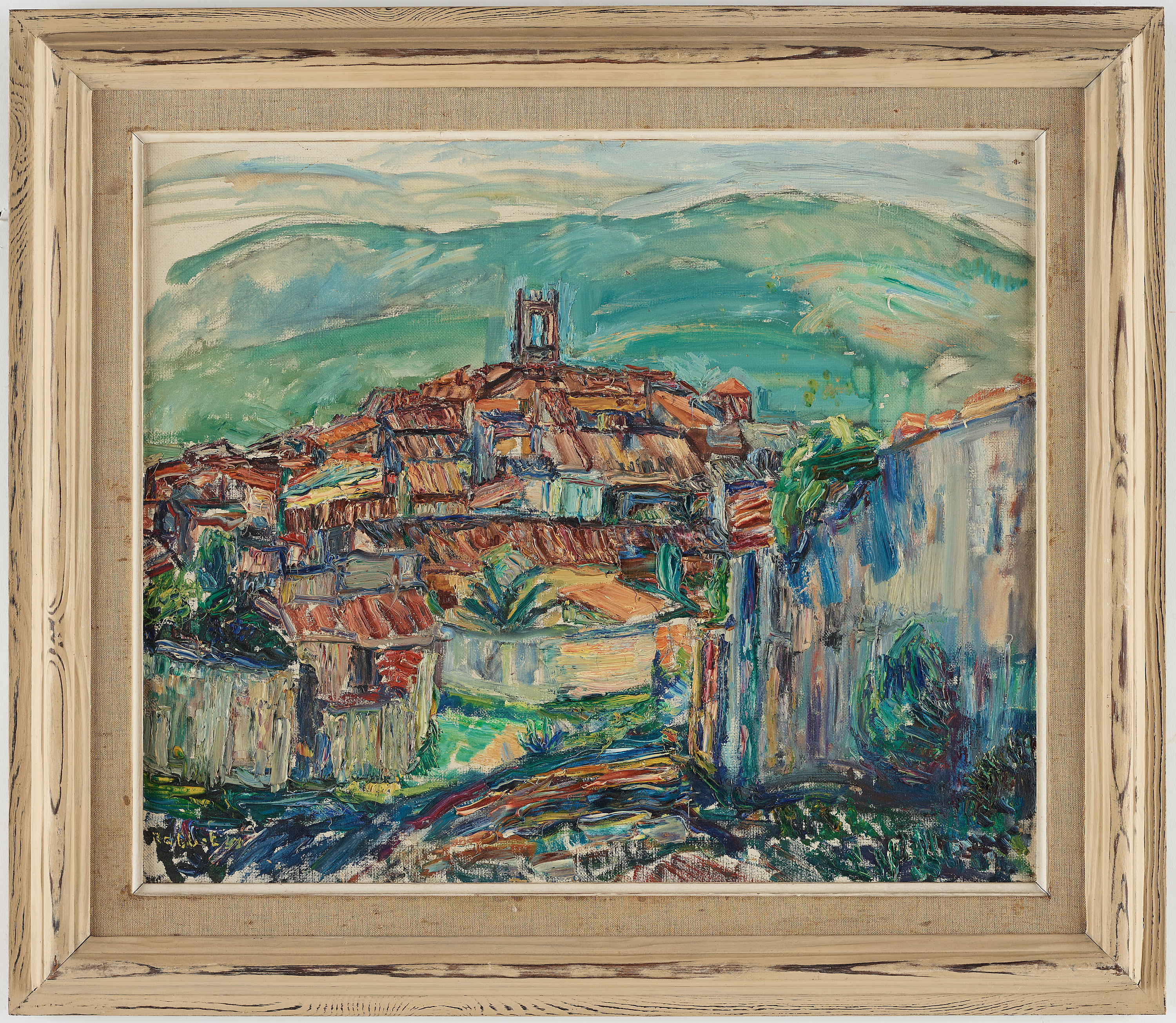 RABBE ENCKELL, Olja på duk, signerad. Bukowskis