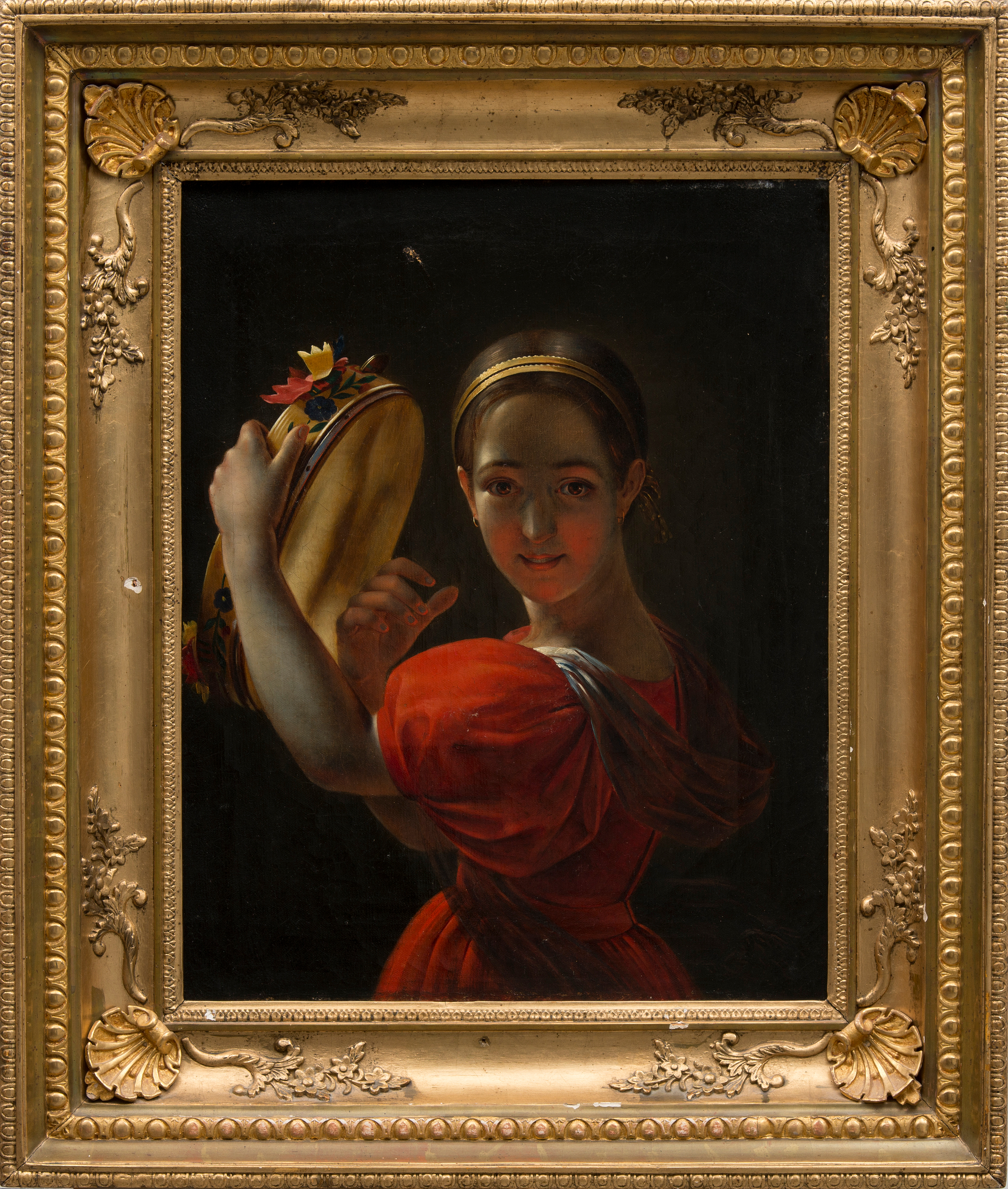 UNKNOWN RUSSIAN ARTIST, middle of the 19th century, oil on canvas ...
