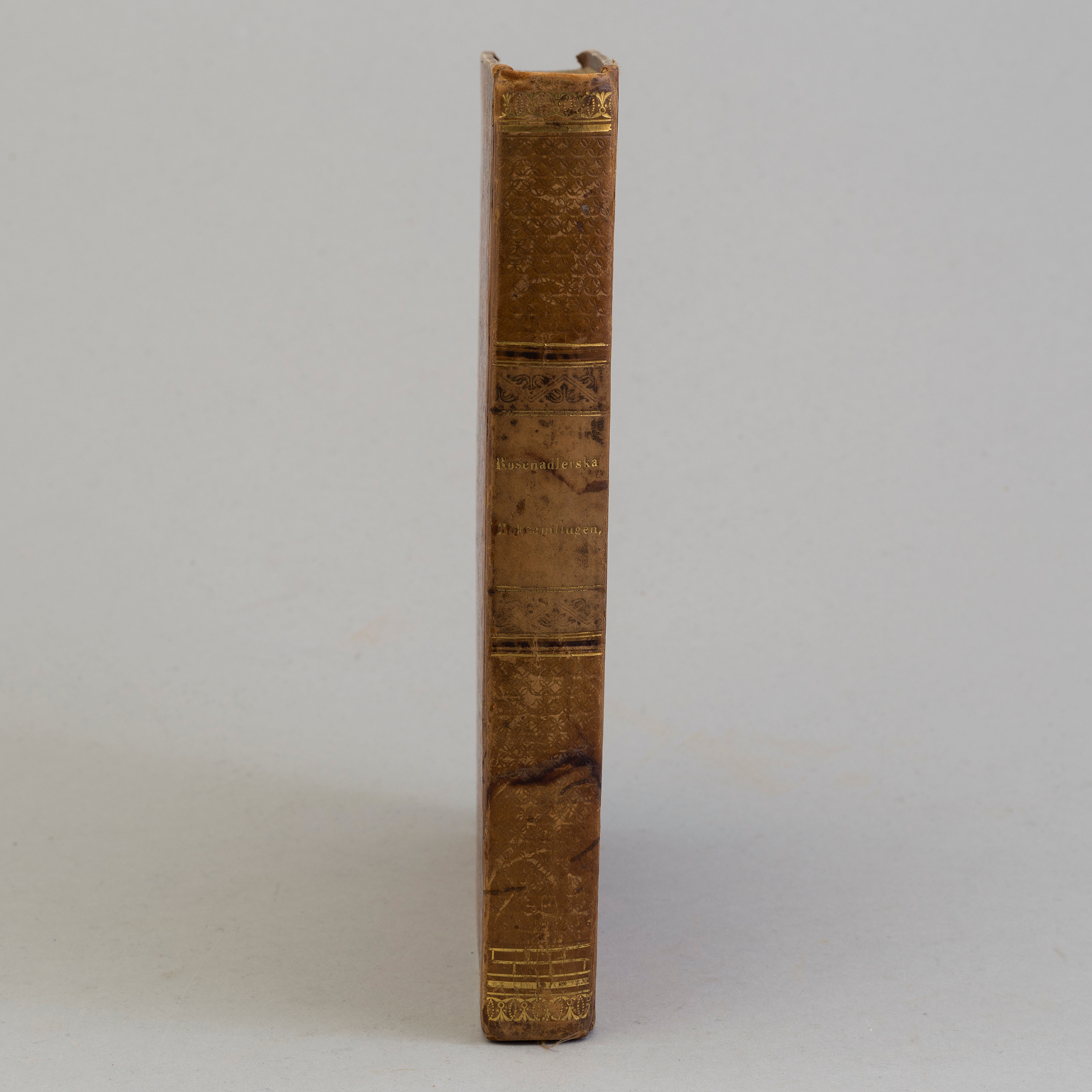 A BOOK, Pehr Wargentin, Stockholm 1780. Bukowskis