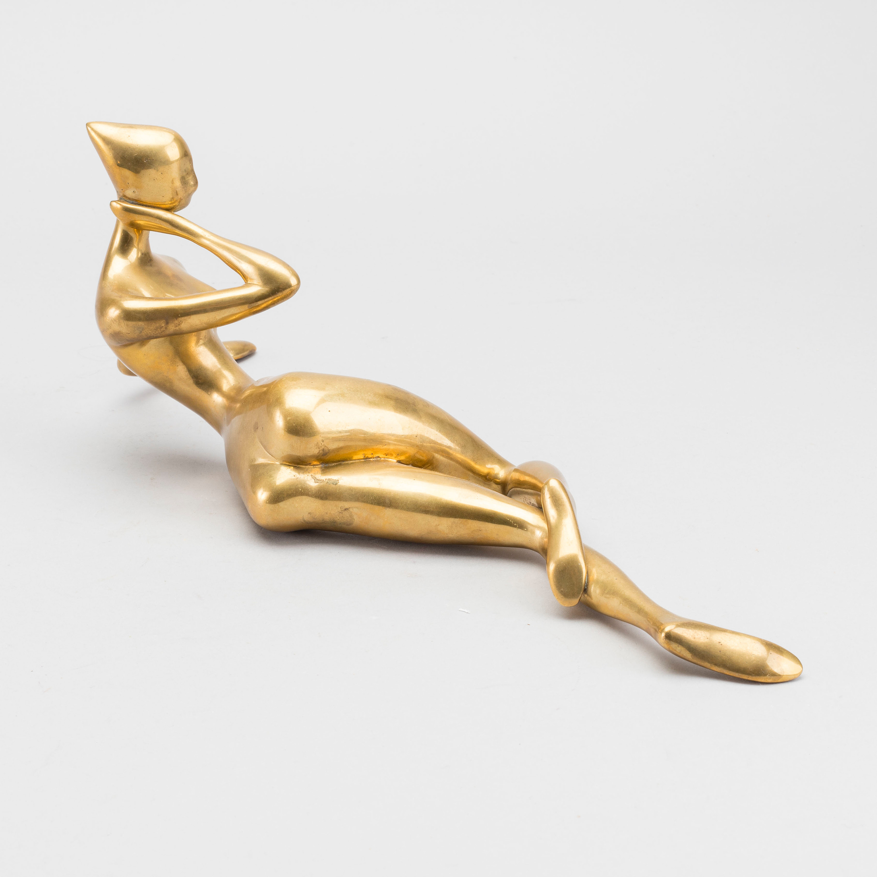 A BRASS SCULPTURE SECOND HALF OF 20TH CENTURY. Bukowskis