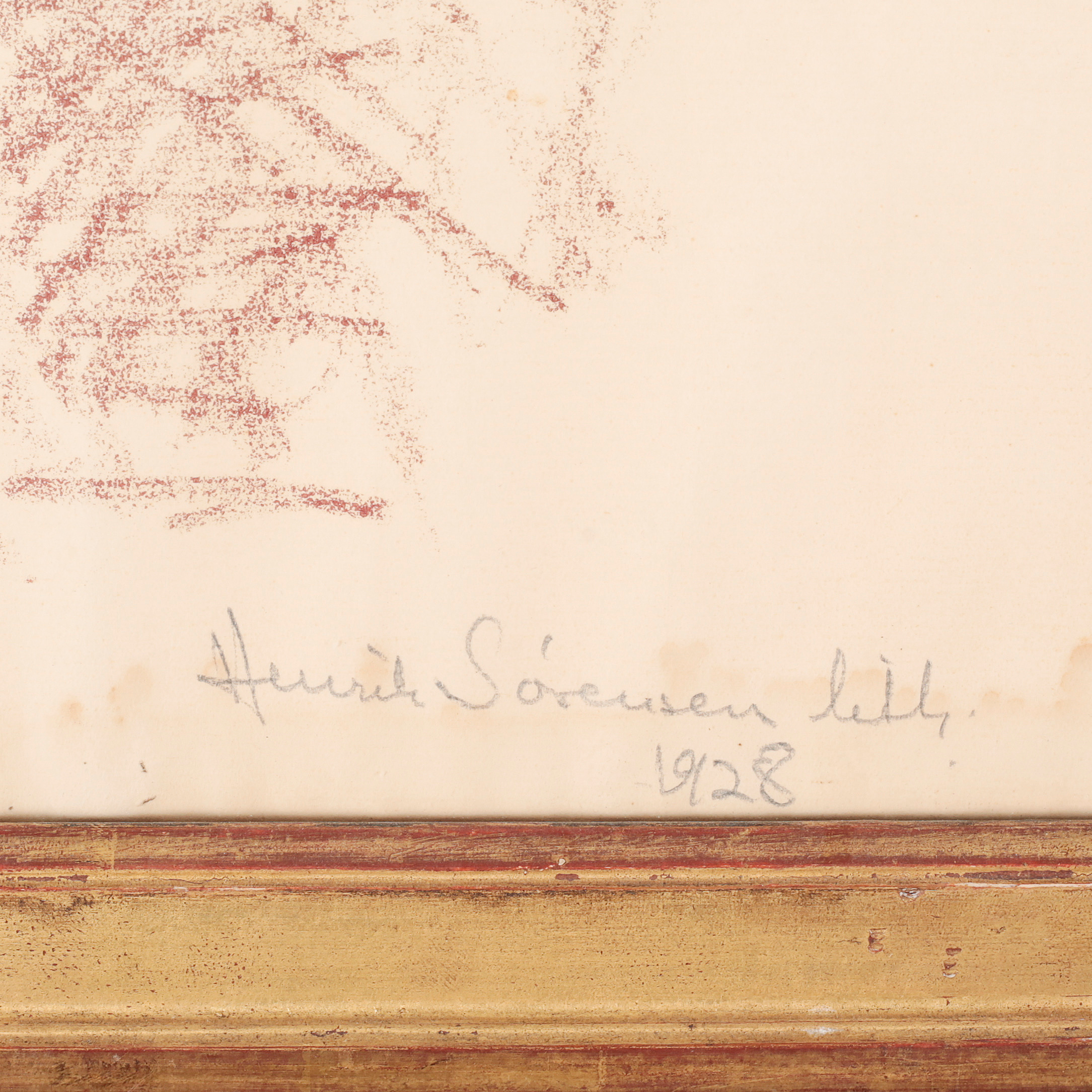 HENRIK SÖRENSEN, 2 st, litografier, signerade, daterade 1928 respektive ...