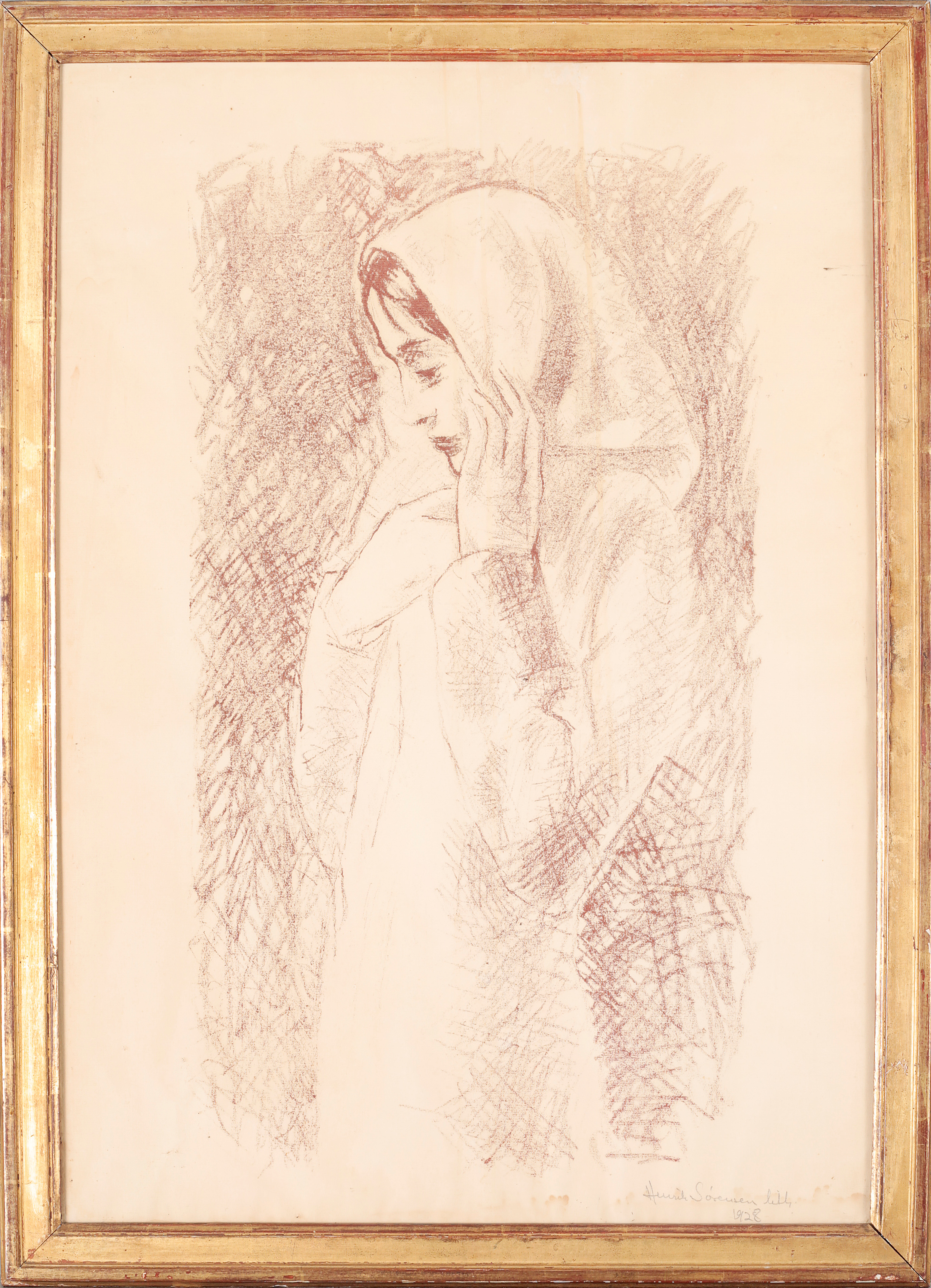 HENRIK SÖRENSEN, 2 st, litografier, signerade, daterade 1928 respektive ...