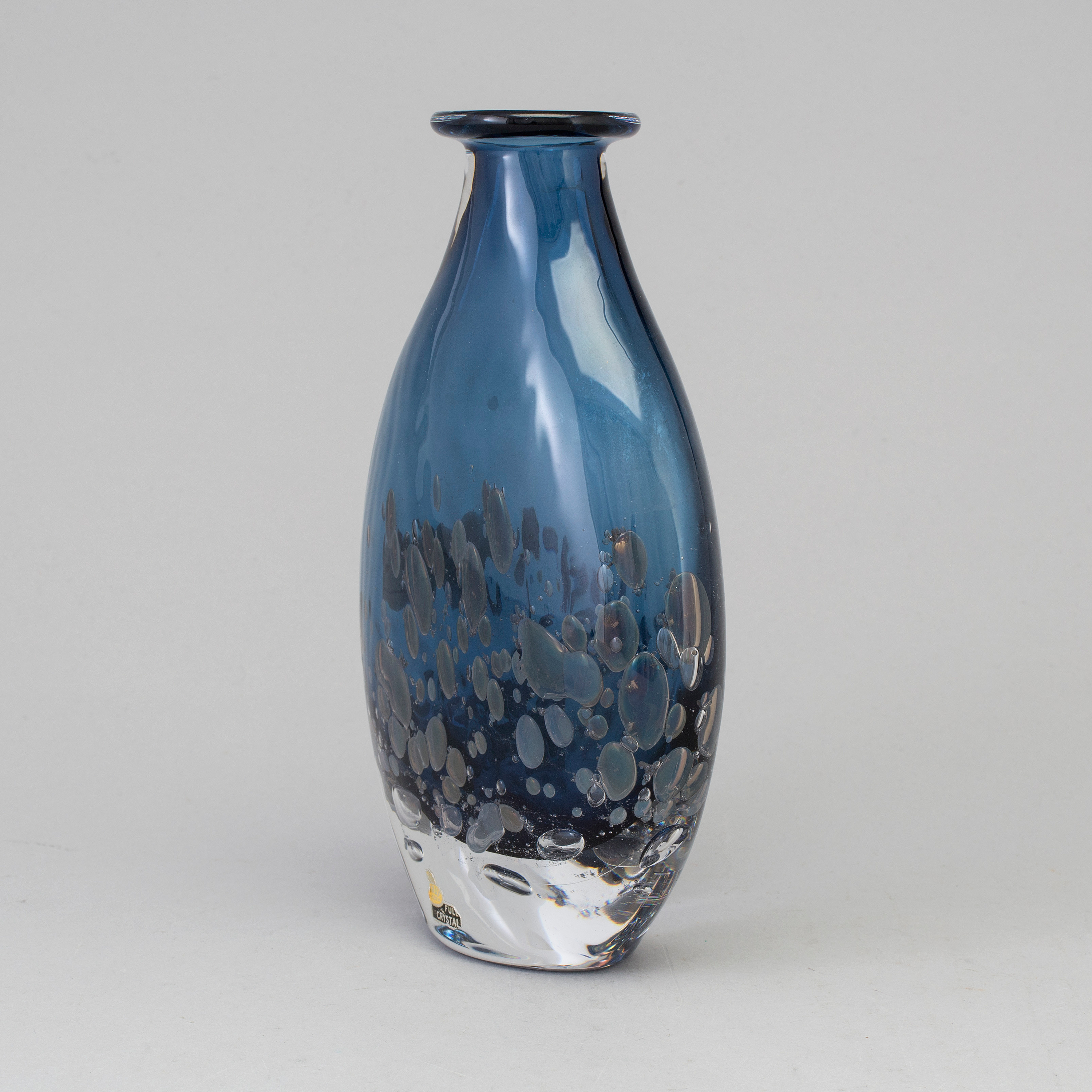 A "Ferrara" glass vase, Skruf ca 1960. Designed by Bengt Edenfalk