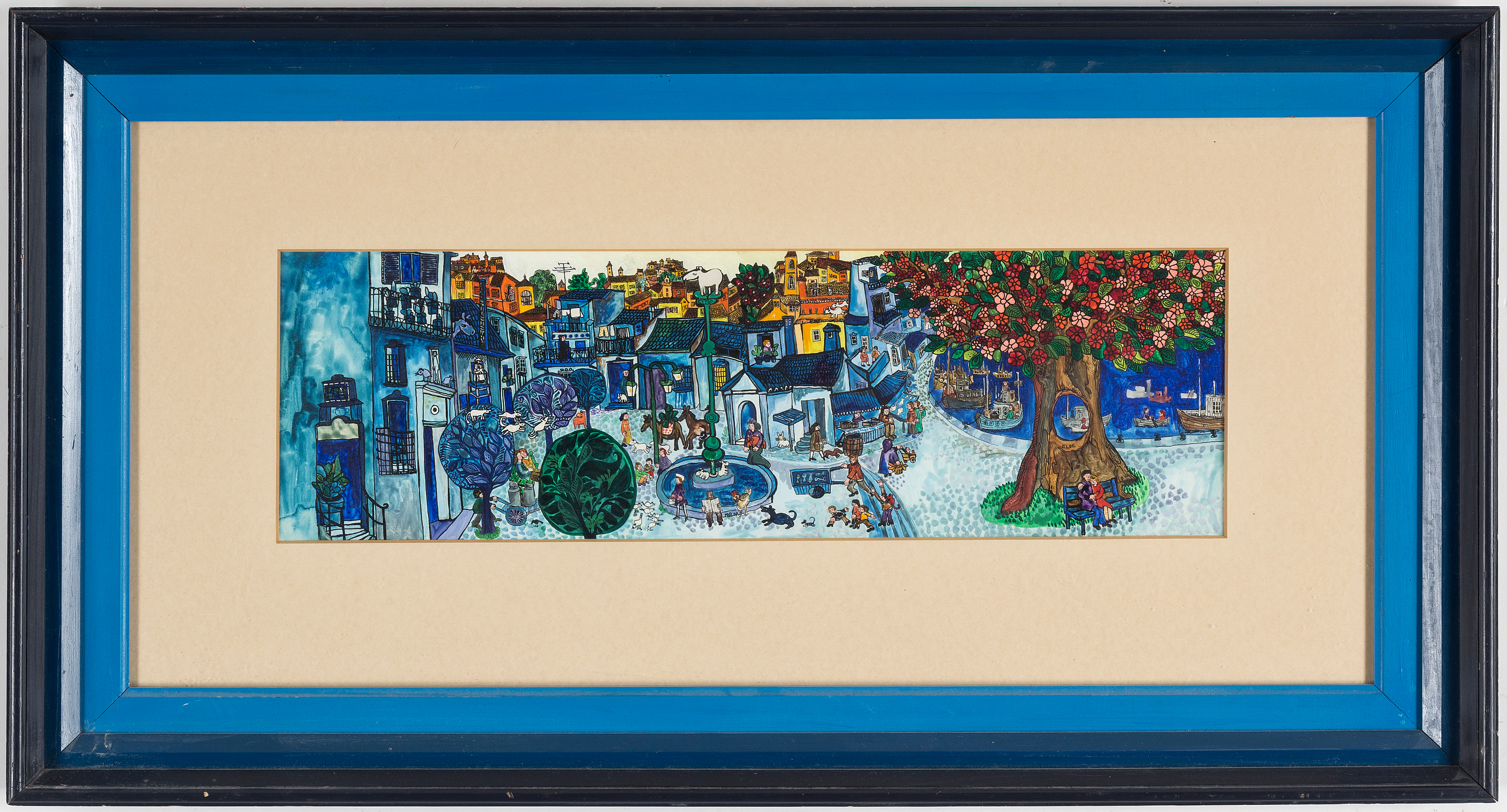 BENGT ELDE, blandteknik, signerad. Bukowskis