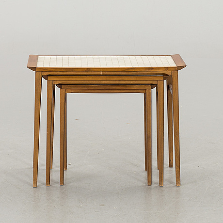 A nesting table from bra bo mÃbler mid 20 century. bukowskis Altan møbler ikea