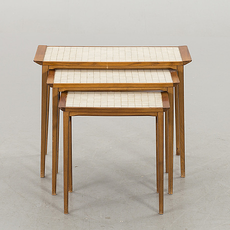 A nesting table from bra bo mÃbler mid 20 century. bukowskis Altan møbler ikea