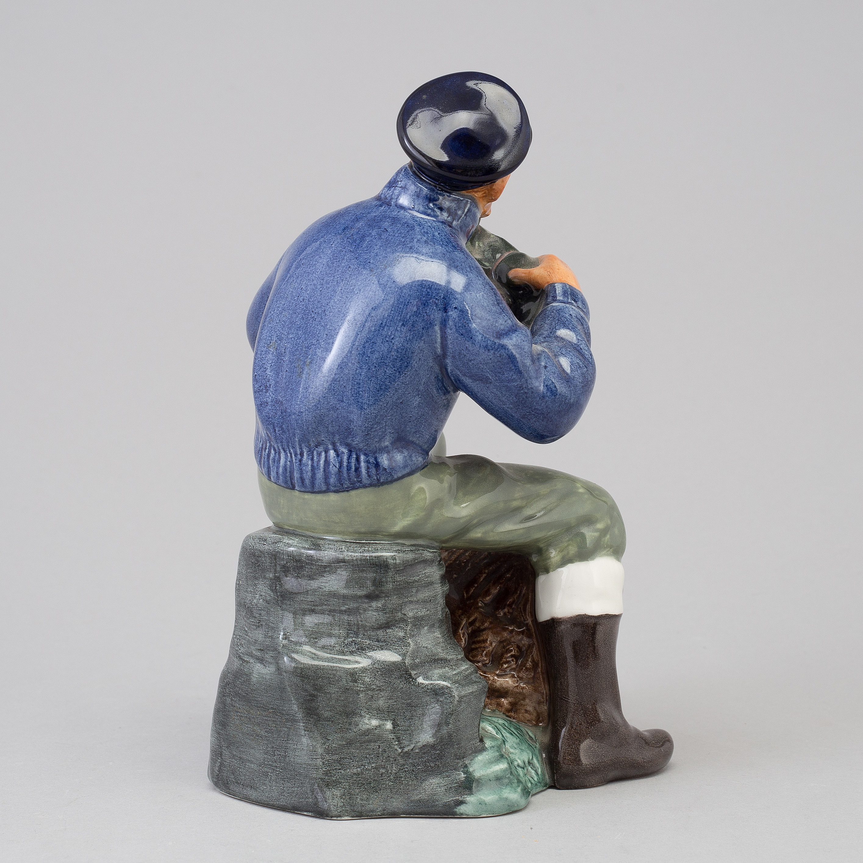 A Royal Doulton 'Lobsterman' porcelain figure, England, 1990s. Bukowskis