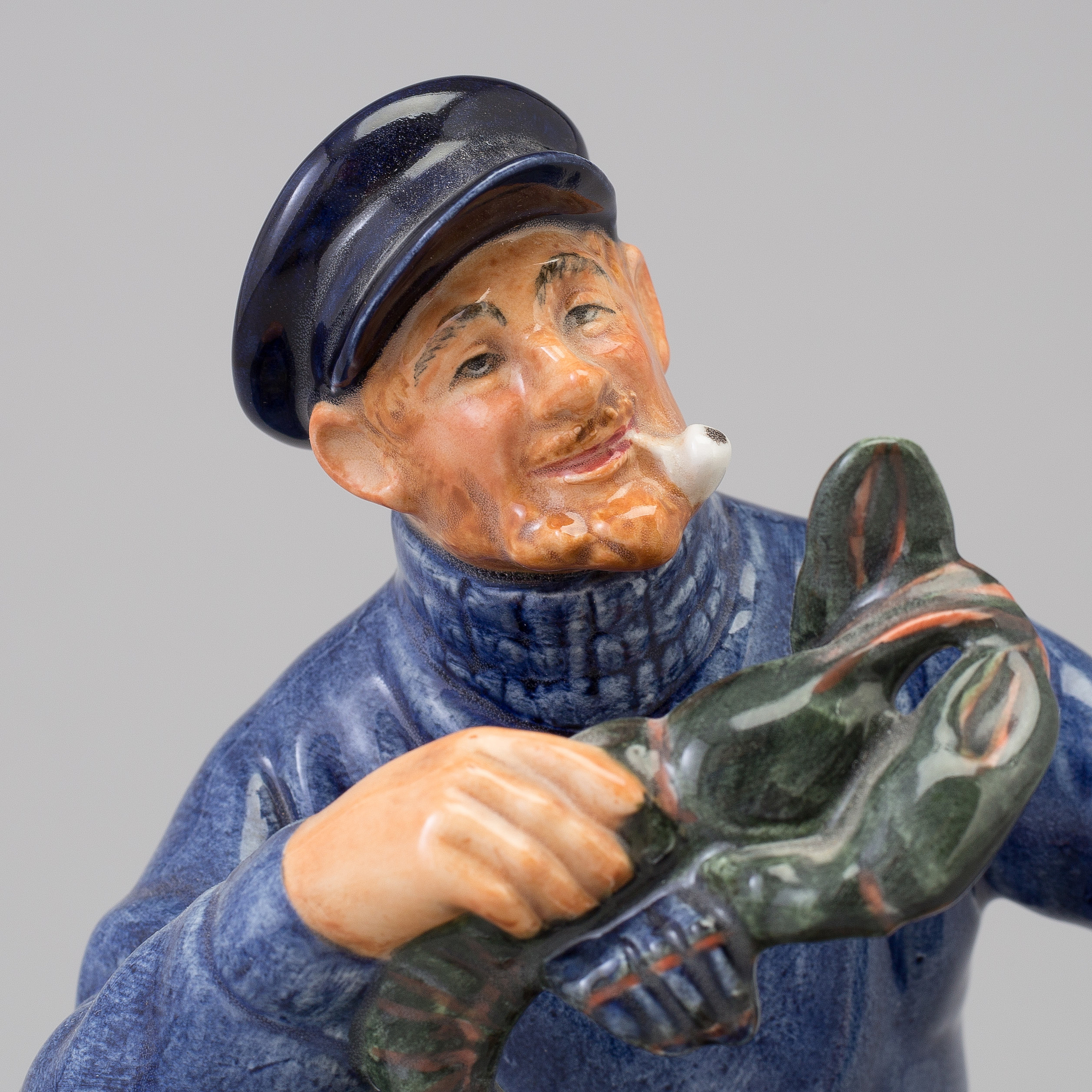 A Royal Doulton 'Lobsterman' porcelain figure, England, 1990s. Bukowskis