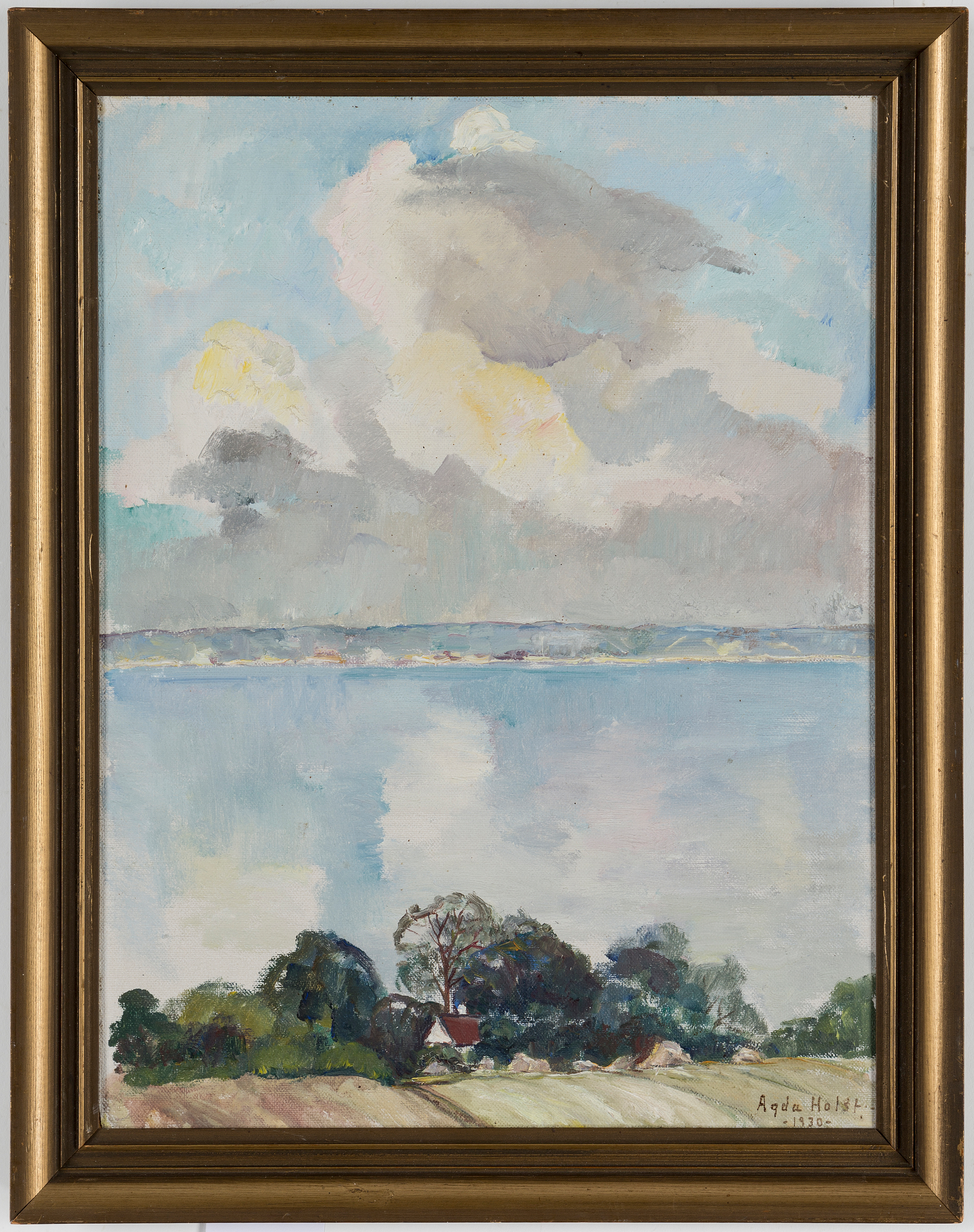 AGDA HOLST, oil on canvs, signed and dated 1930. - Bukowskis