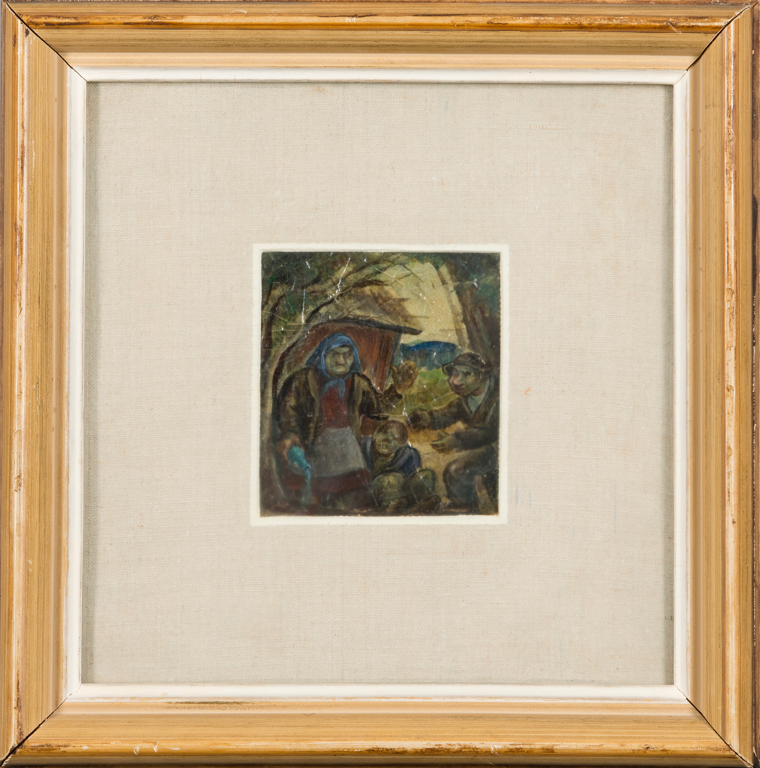 ARVI MÄENPÄÄ, oil on panel. Bukowskis