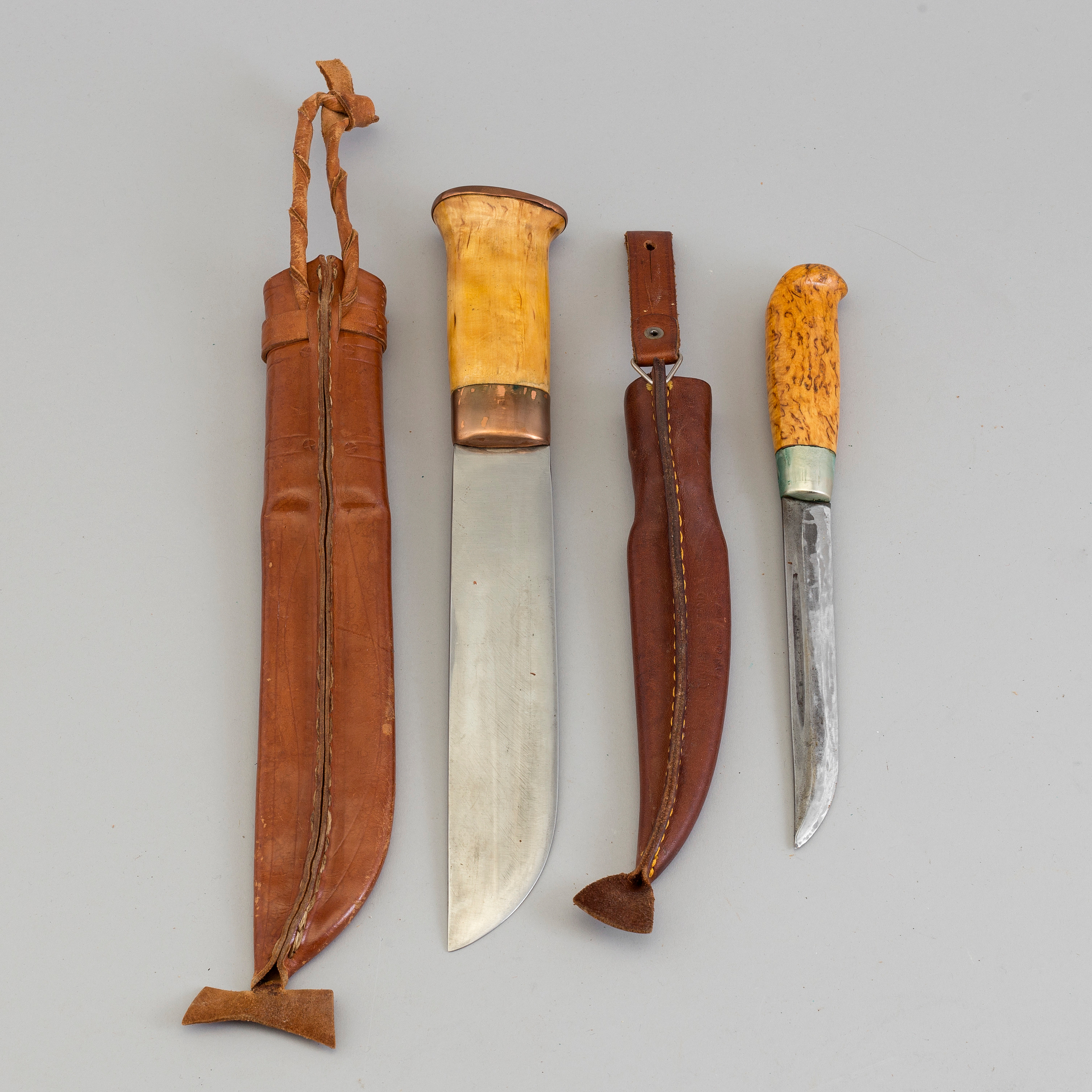 Two knifes by Janne Marttiini, Rovaniemi, Finland. Bukowskis