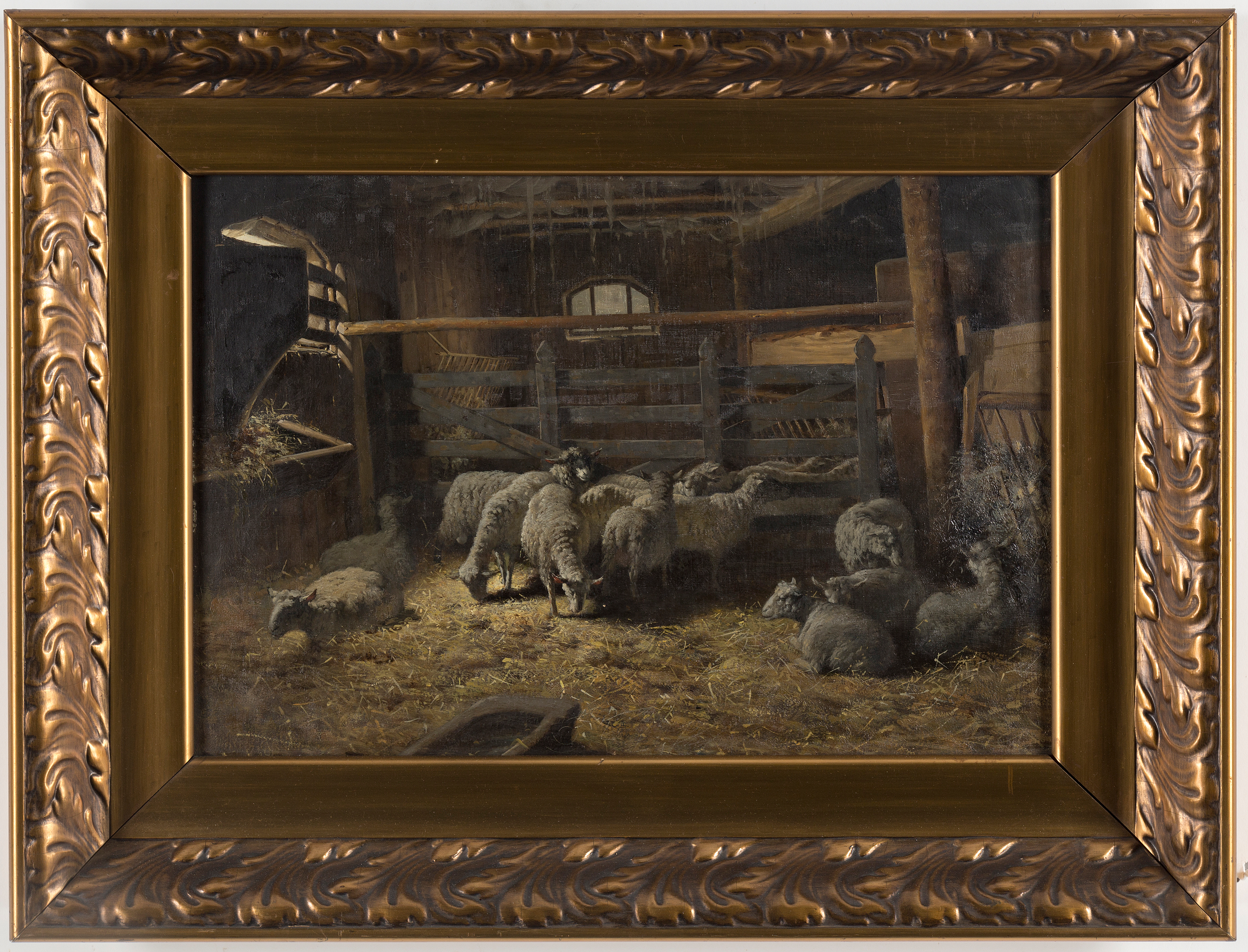 UNKNOWN ARTIST, oil on canvas, circa 1900. - Bukowskis