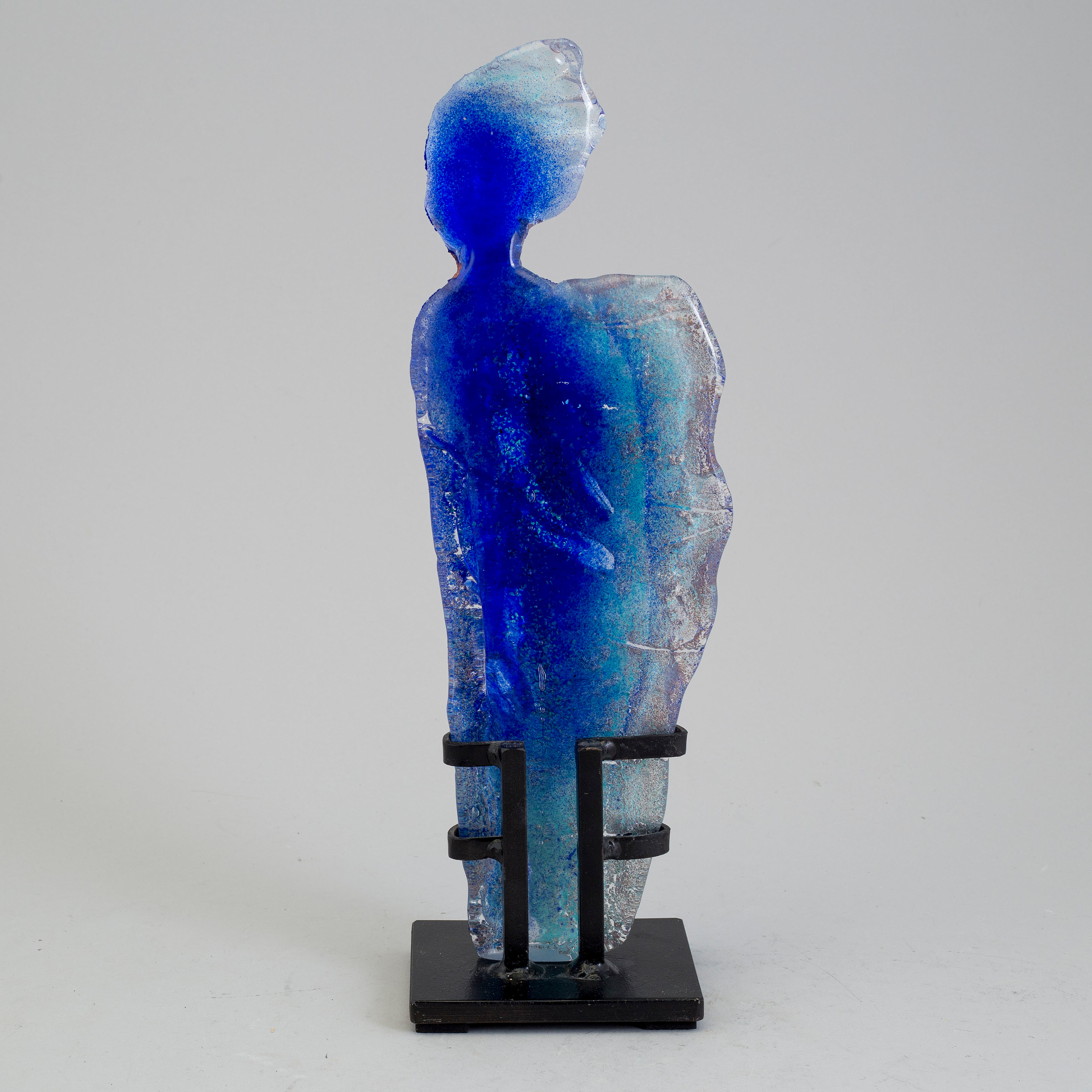 a unique glass sculpture by Björn Ekegren, signed. Bukowskis