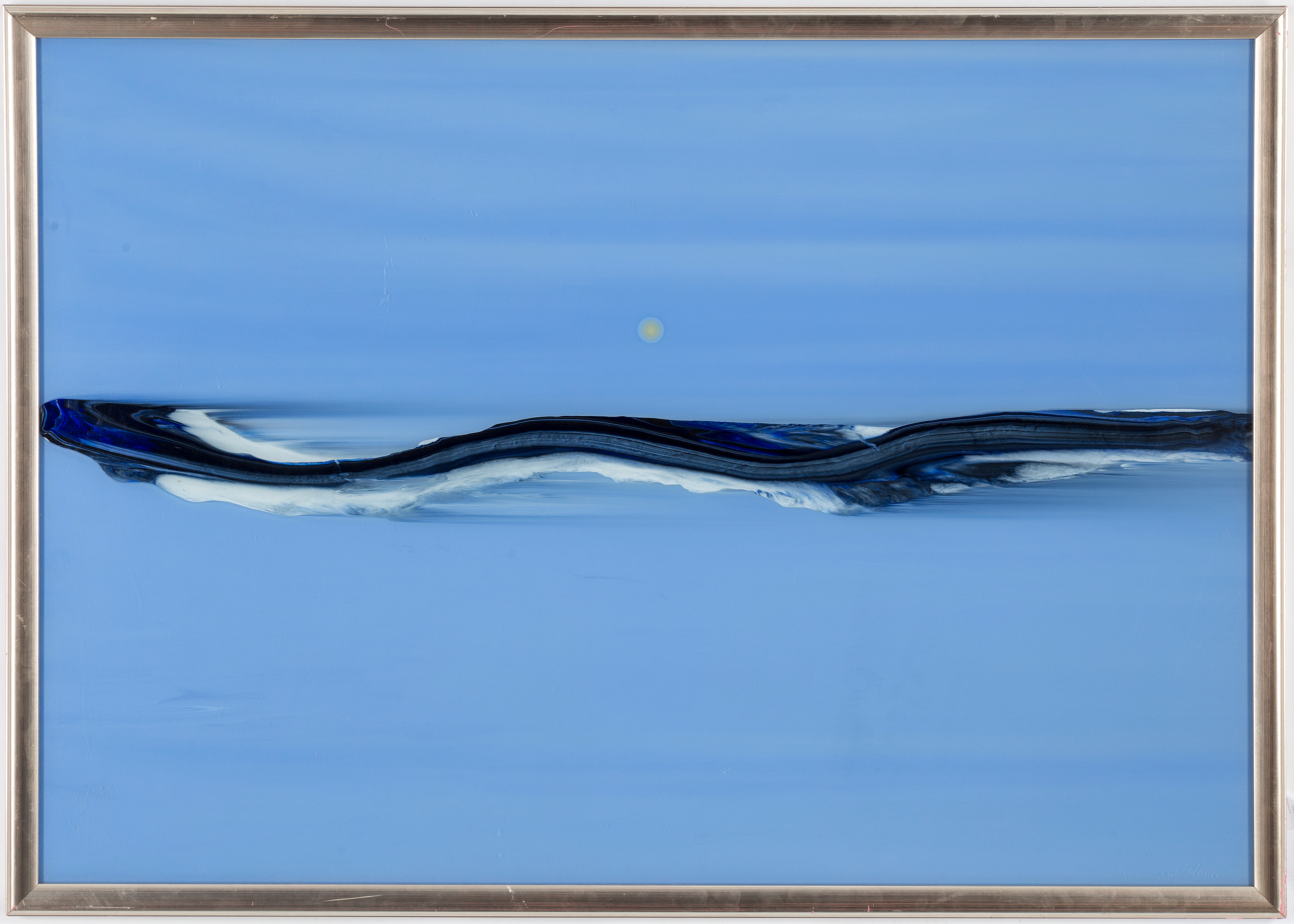 LEIF AHRLE, a glass painting, signed. Bukowskis