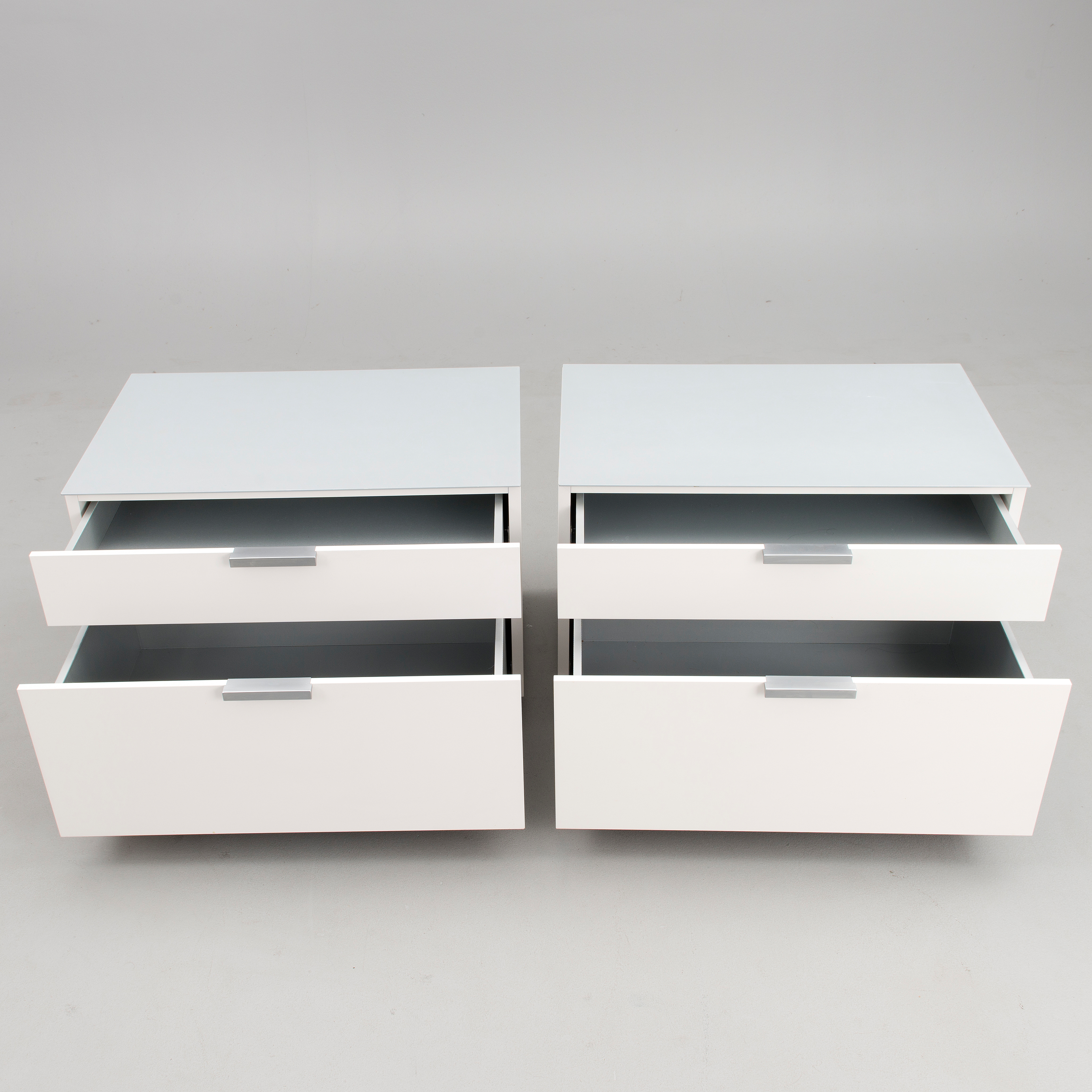 Two 21st century French, "Everywhere", nightstands for Ligne Roset