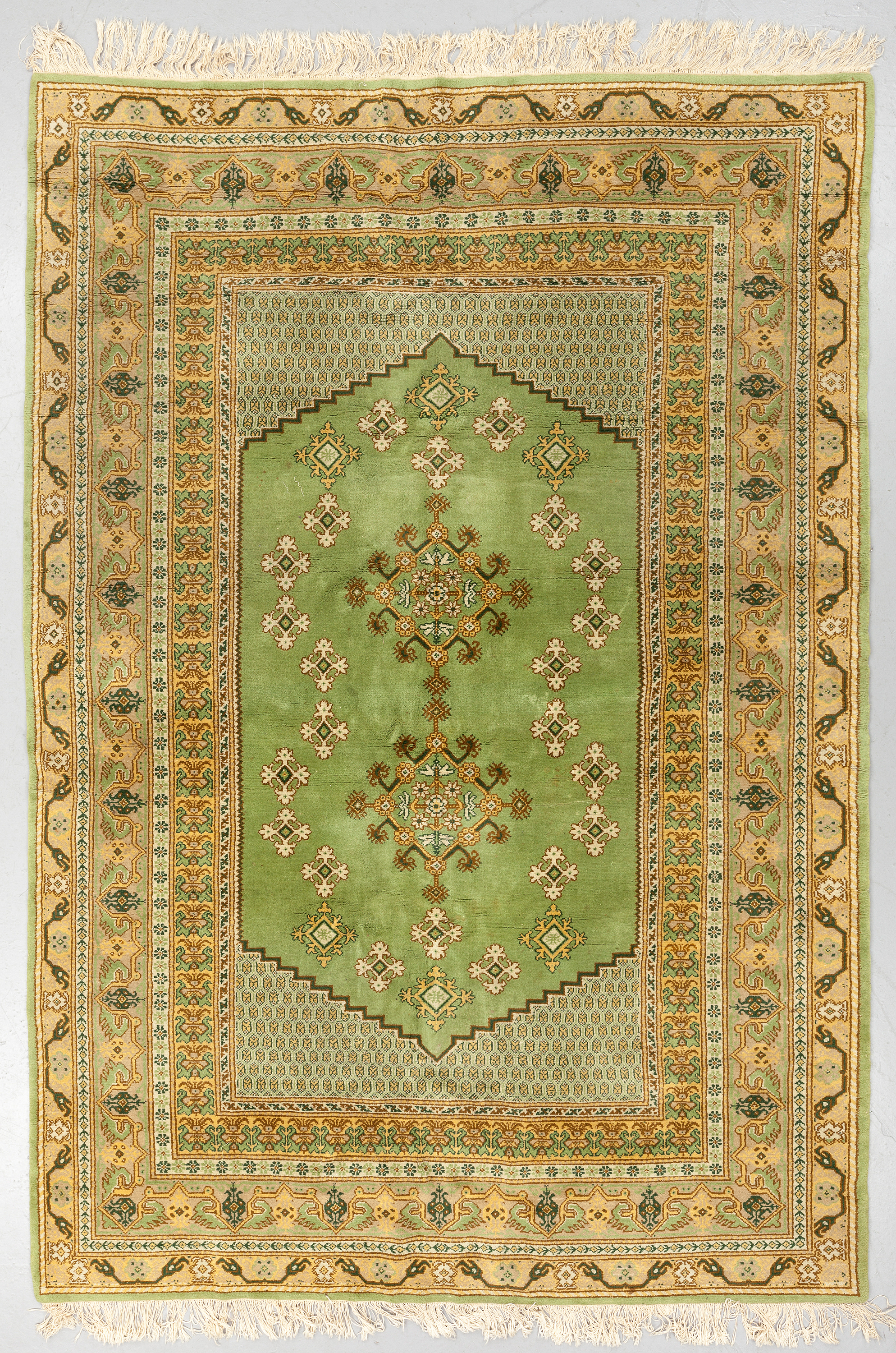 A north african carpet, around 288 x 199 cm. Bukowskis