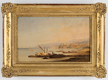UNKNOWN ARTIST, 19th century, oil on canvas, signed and dated 1838 ...