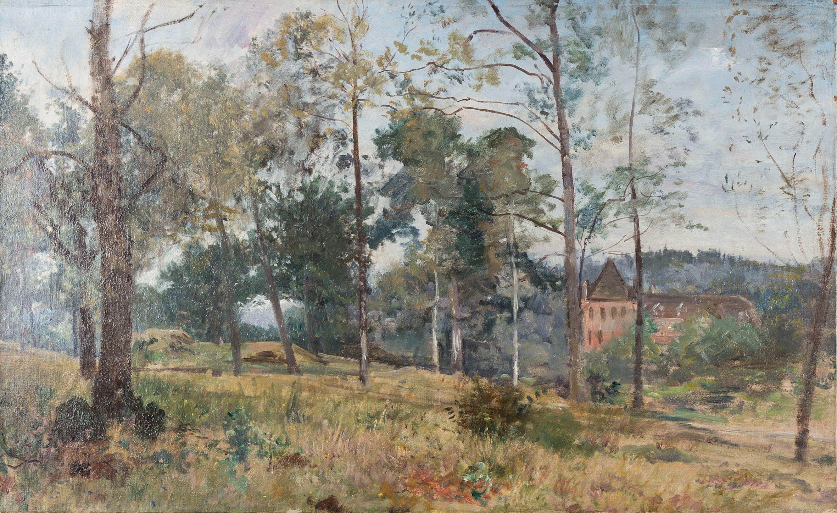 ALFRED WAHLBERG, oil on canvas. Bukowskis