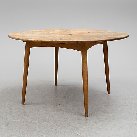 a 1960s oak dining table dsigned by hans j wegner for andreas tuck