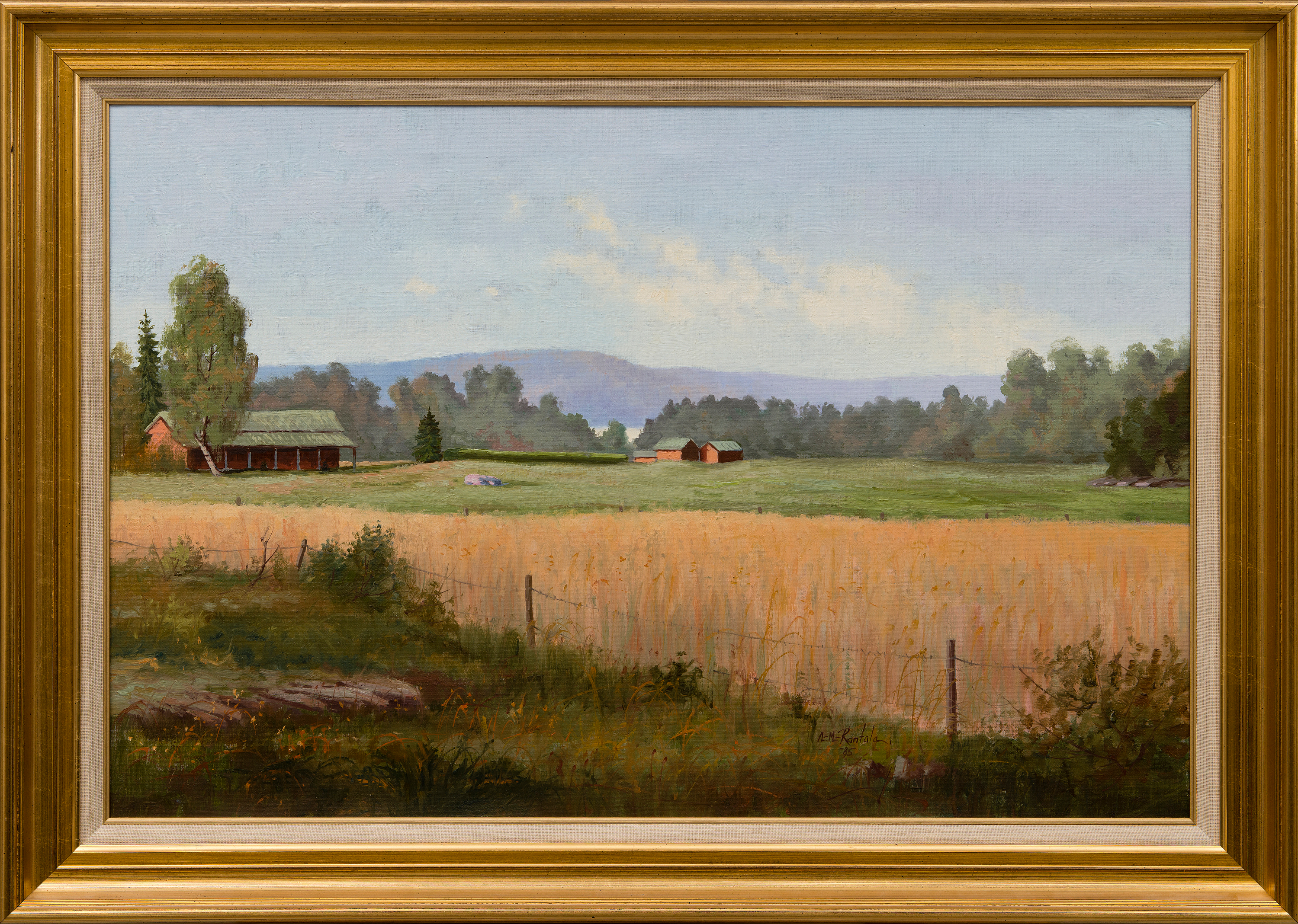ARI RANTALA, oil on canvas, signed and dated. - Bukowskis