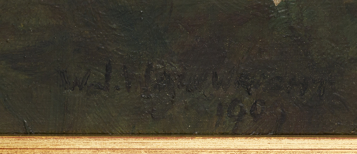 UNKNOWN ARTIST, oil on canvas indistinctly signed. - Bukowskis