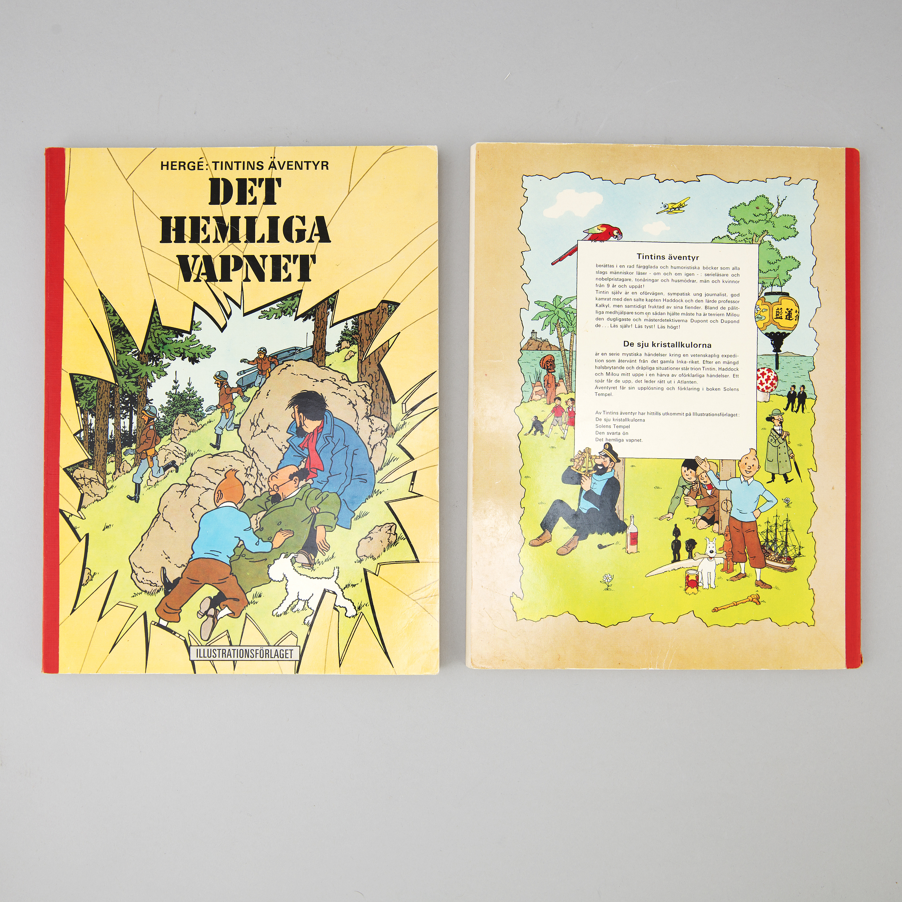 TINTIN, 9 st tidningar, Hergé. 1960-/70-tal. - Bukowskis