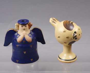 109017. FIGURINER, 2 st, stengods, Lisa Larson, Gustavsberg.