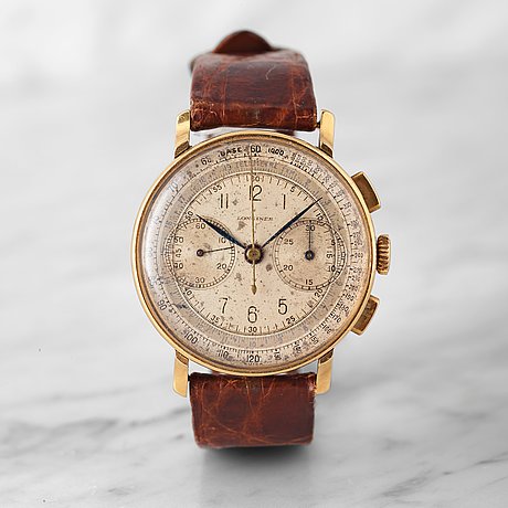 LONGINES, Flyback-chronograph. - Bukowskis