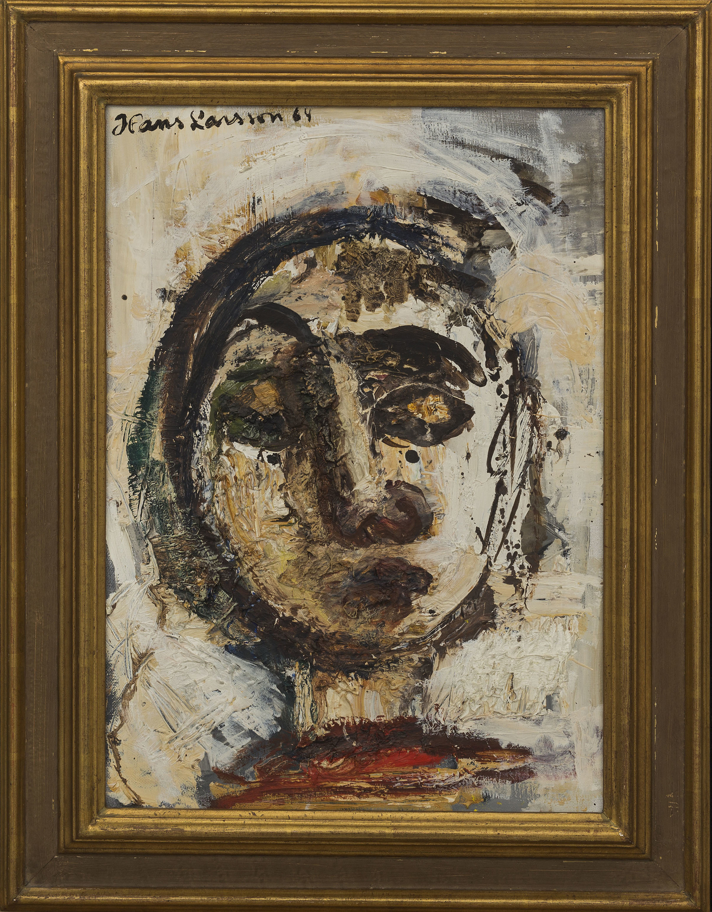 HANS LARSSON, oil on canvas, signed. Bukowskis