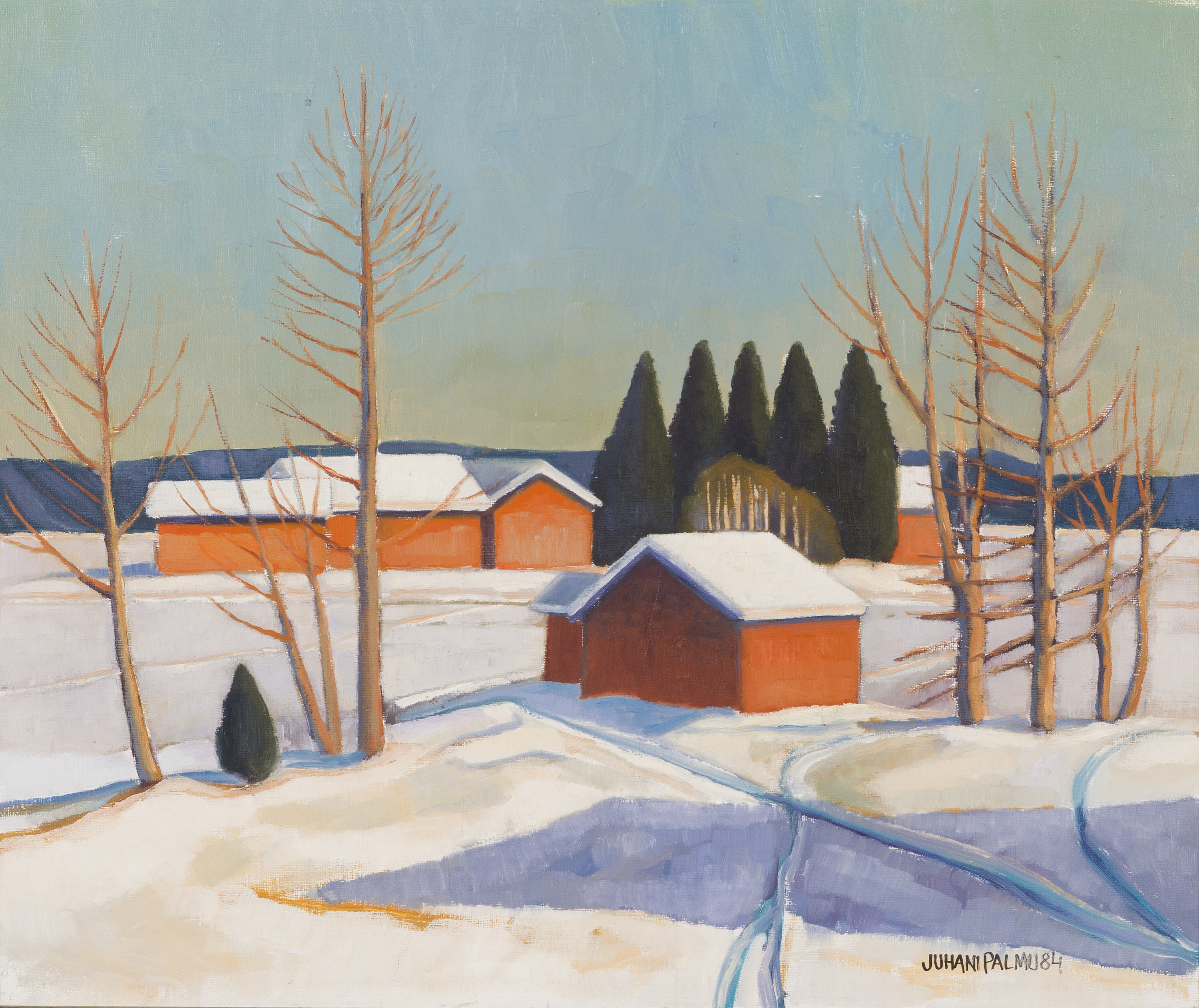 JUHANI PALMU Oil On Canvas Signed 84 Bukowskis juhani-palmu-oil-on-canvas-signed-84-bukowskis