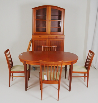 110463. MATSALSMÖBLEMANG, 6 delar, design Carl Malmsten Herrgården.