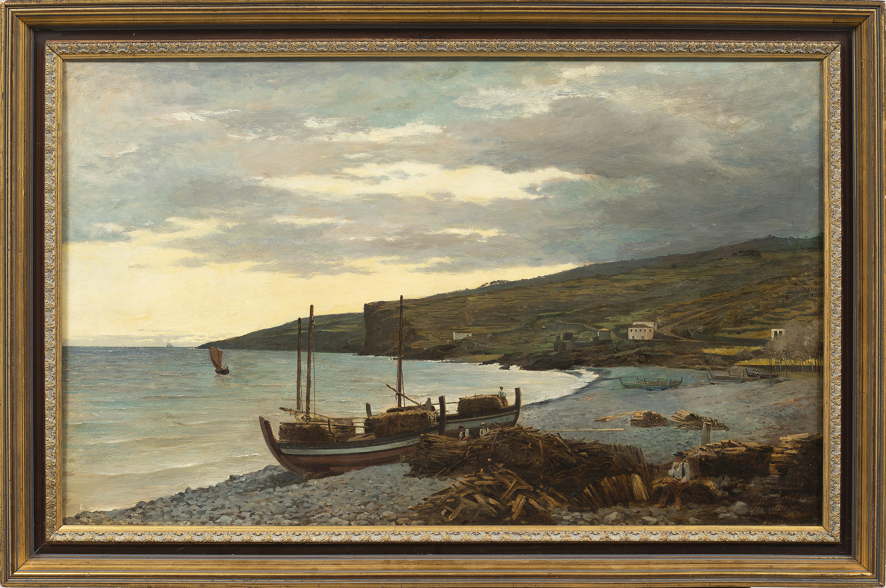 H. FABER BLUHM, oil on canvas, vague signature and date. Bukowskis
