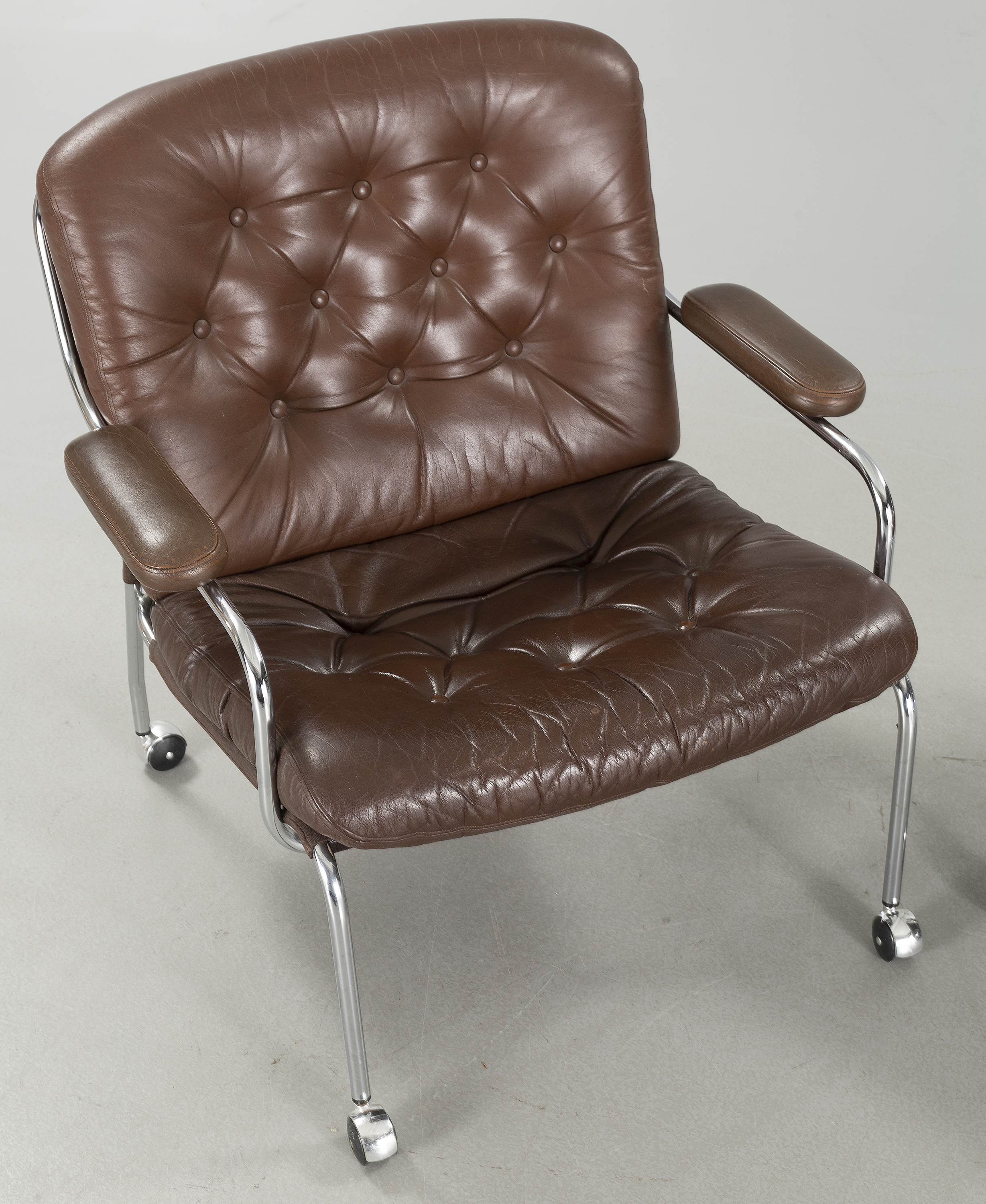 FÅTÖLJER, ett par, Lindlöfs Möbler Lammhult, 1970-tal. - Bukowskis