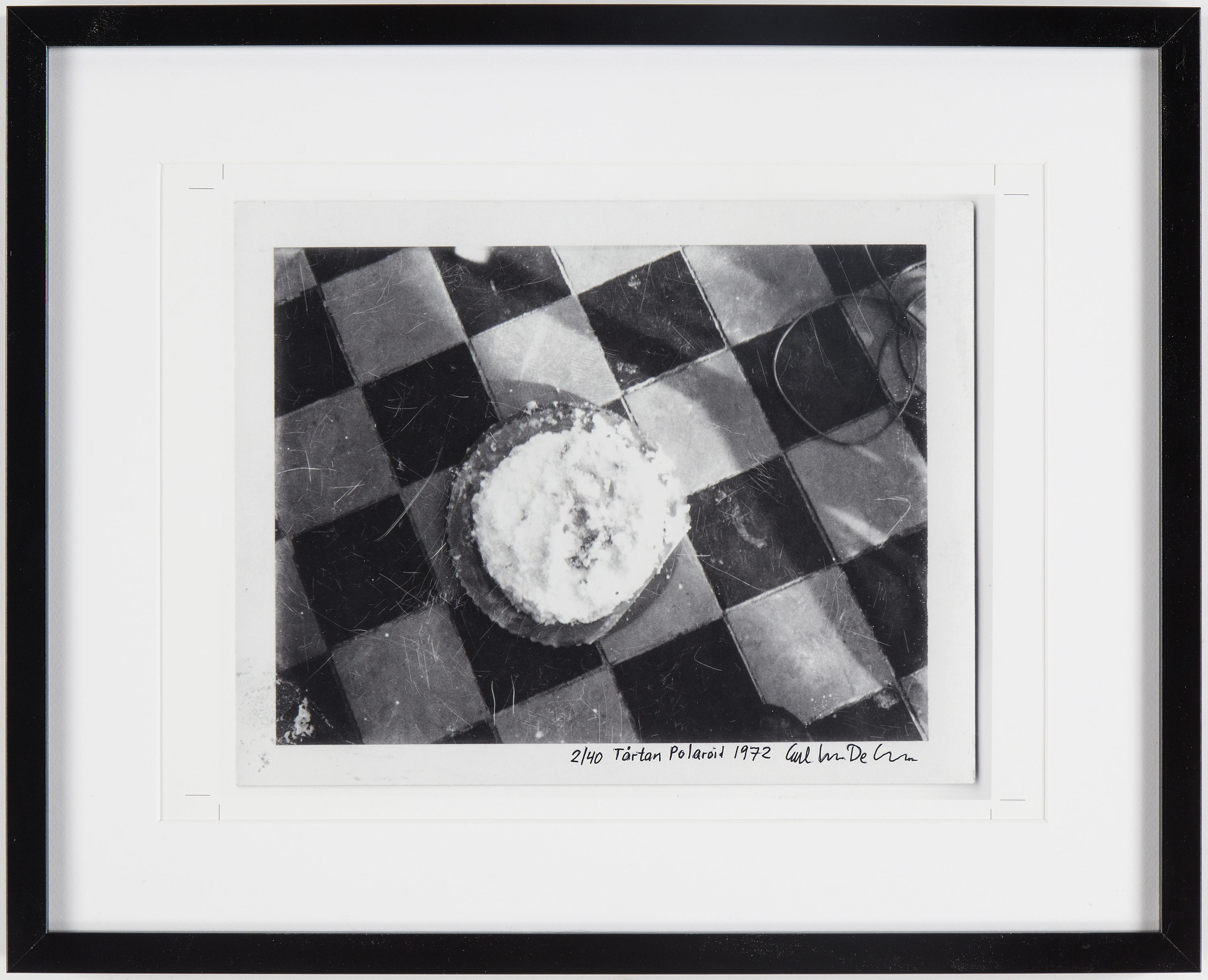 CARL JOHAN DE GEER, a photograph, signed and numbered 2/40. - Bukowskis