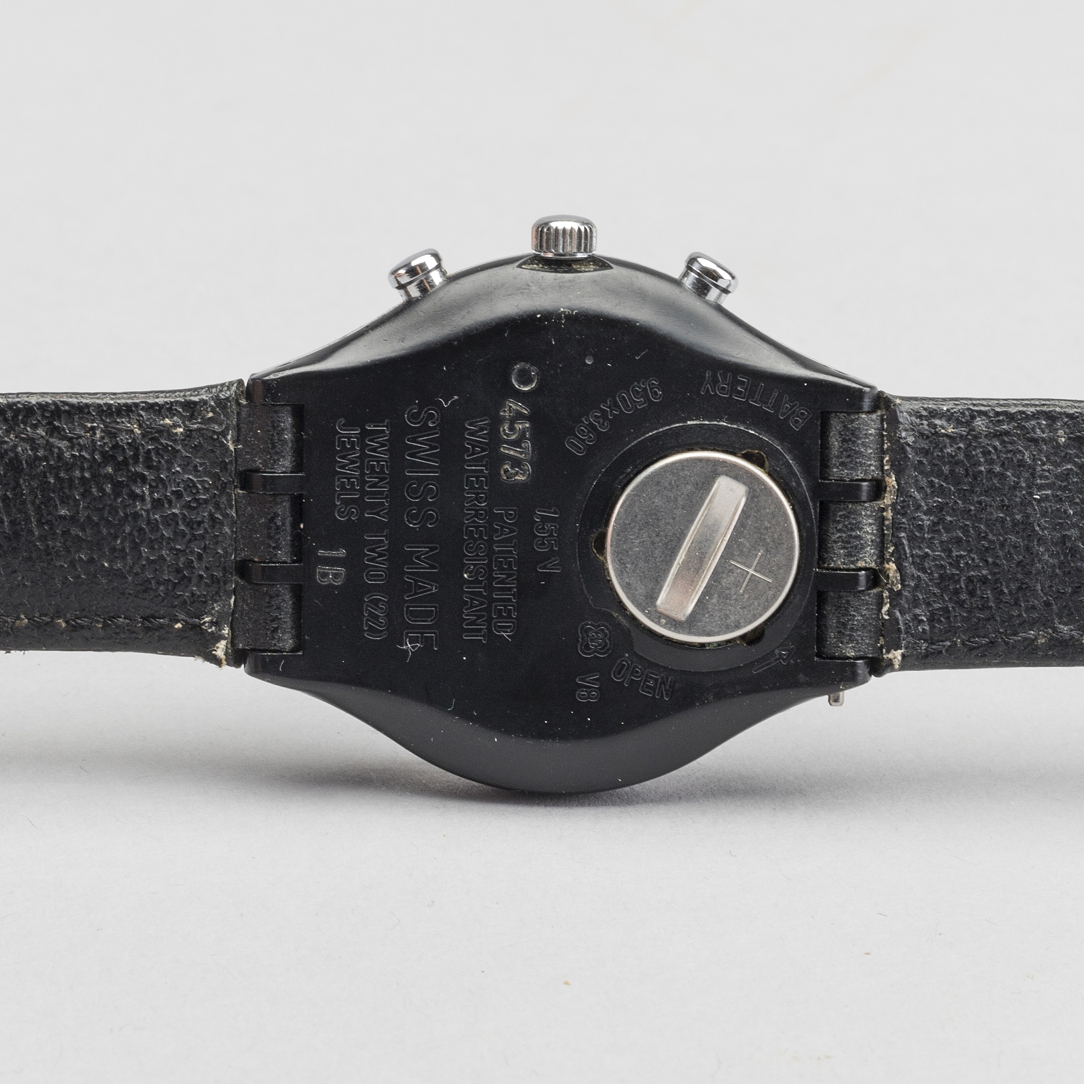SWATCH, Chrono, Wall Street, 1992, wristwatch, 37.3 mm. - Bukowskis