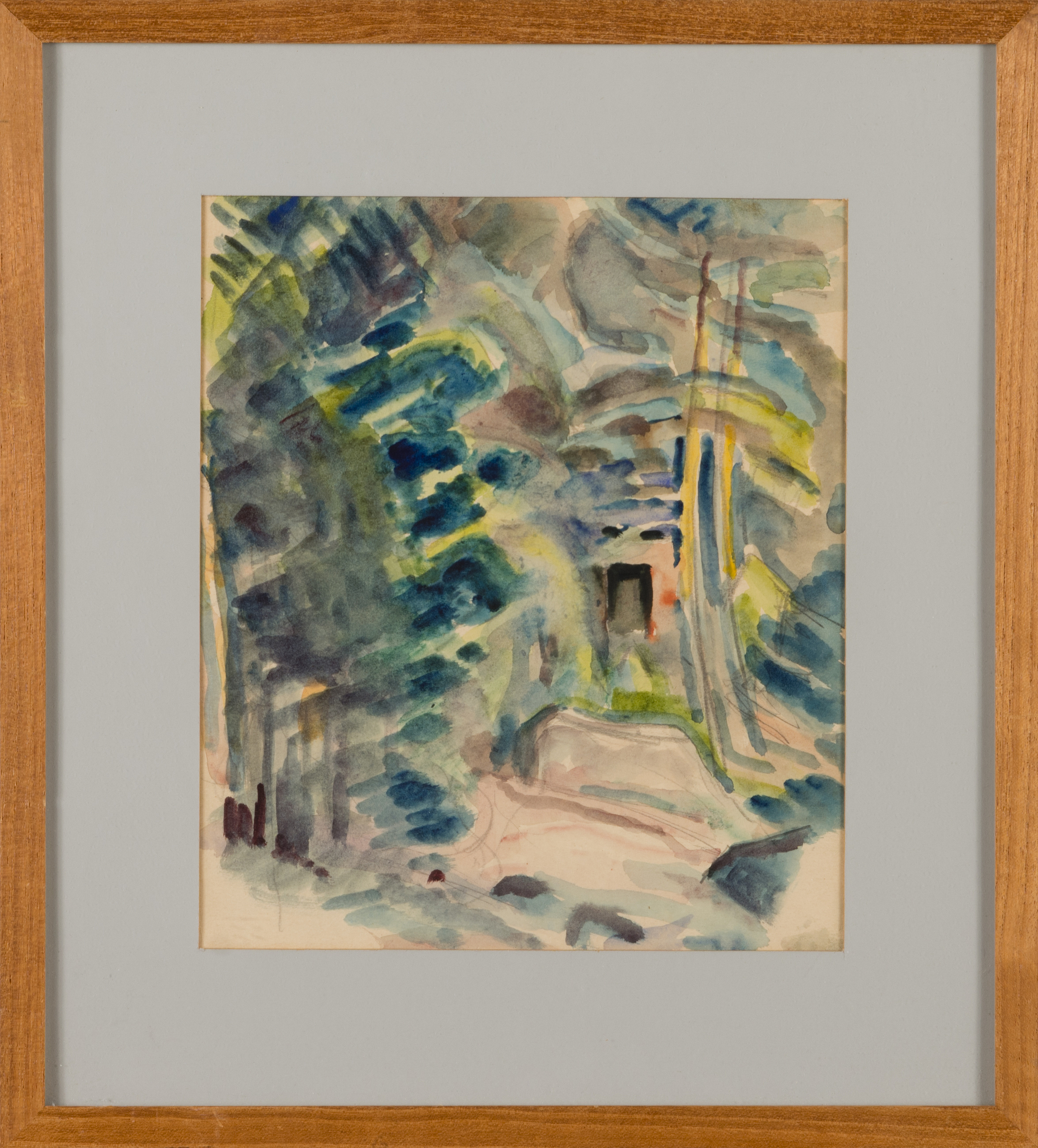 MAGNUS ENCKELL, watercolour, unsigned. Bukowskis