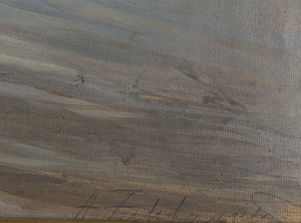 UNKNOWN ARTIST, 20th Century, oil on canvas, signed. - Bukowskis