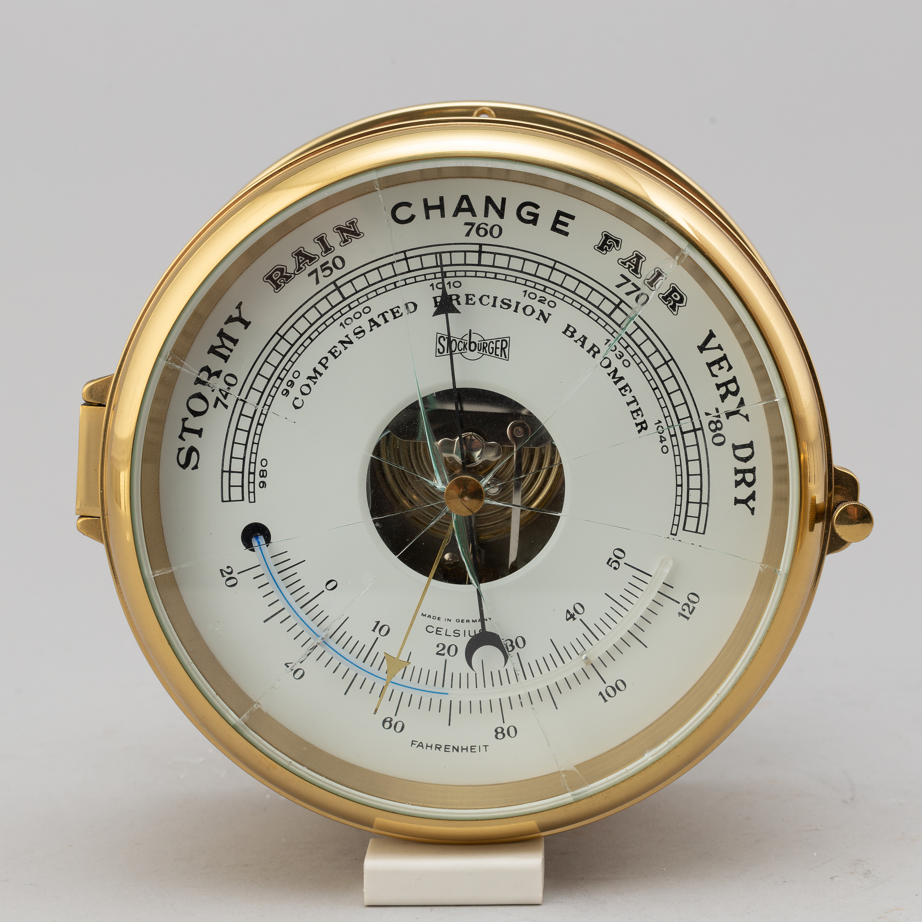 SKEPPSUR OCH BAROMETER, Stockburger, ca 1975. Bukowskis