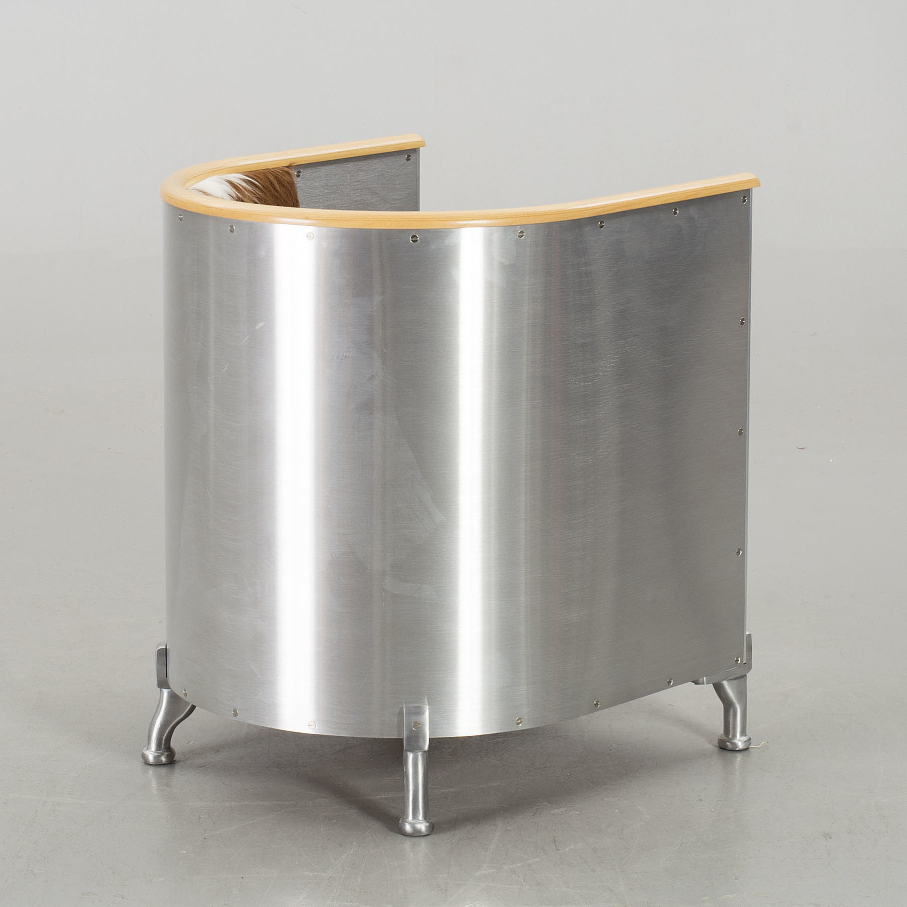 MATS THESELIUS, "Aluminium chair", Källemo, formgiven 1990. - Bukowskis