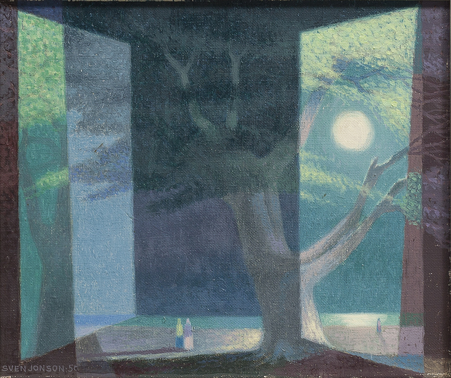 SVEN JONSON, oil on canvas, signed och dated 50. Bukowskis