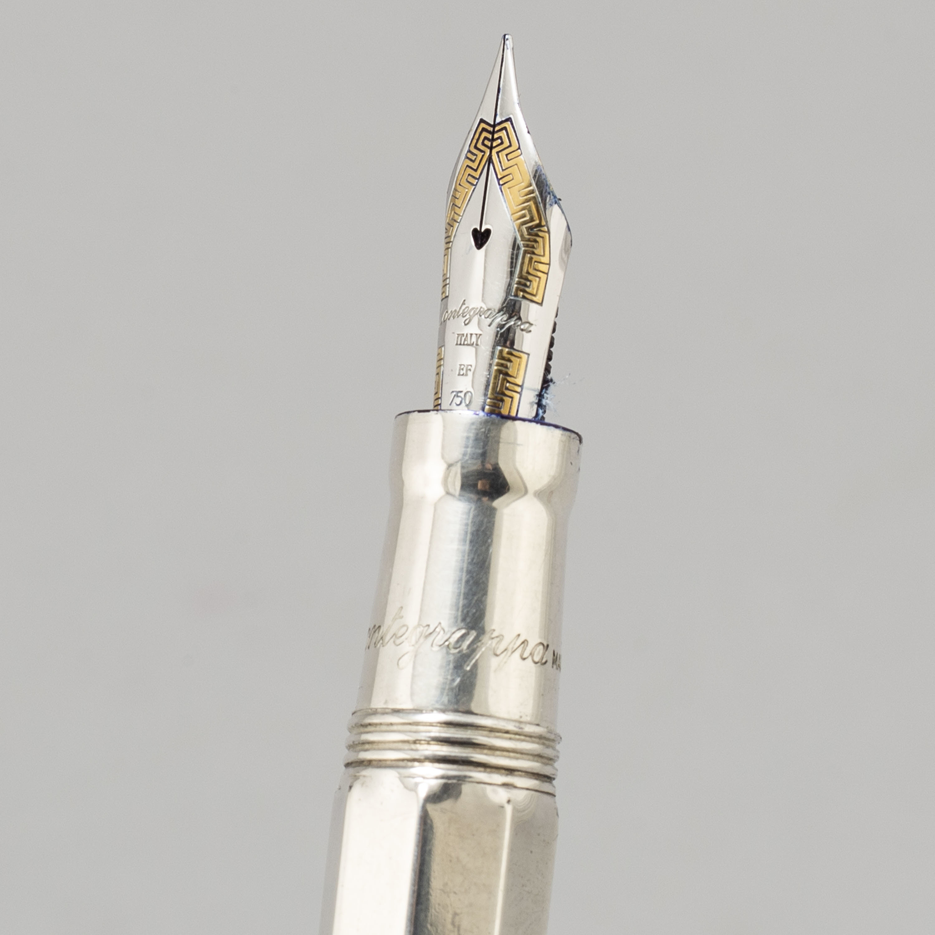 An Italien 20th century sterling silver "Fountain pen", Montegrappa