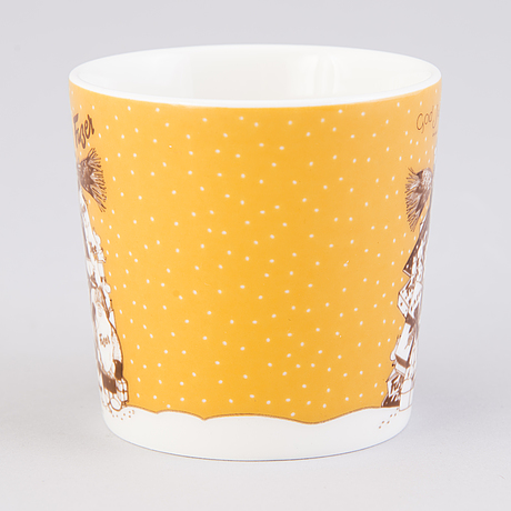 Moomin-mug, porcelain, 'fazer café', moomin characters, arabia 2004, numbered 304/400.