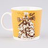 Moomin-mug, porcelain, 'fazer café', moomin characters, arabia 2004, numbered 304/400.