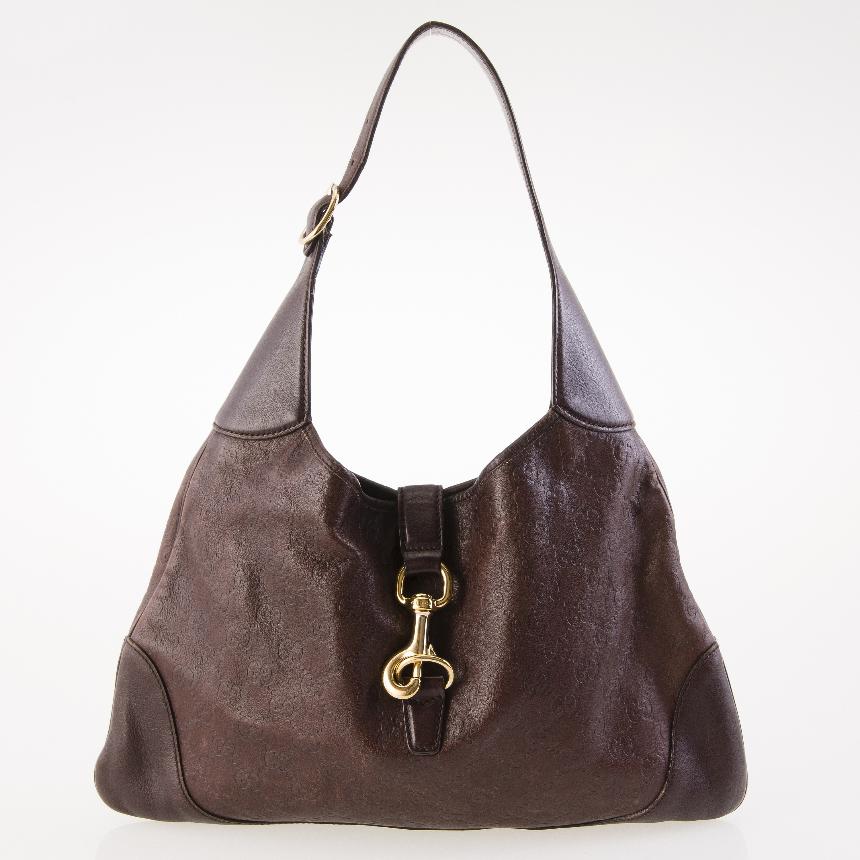 gucci guccissima leather hobo bag