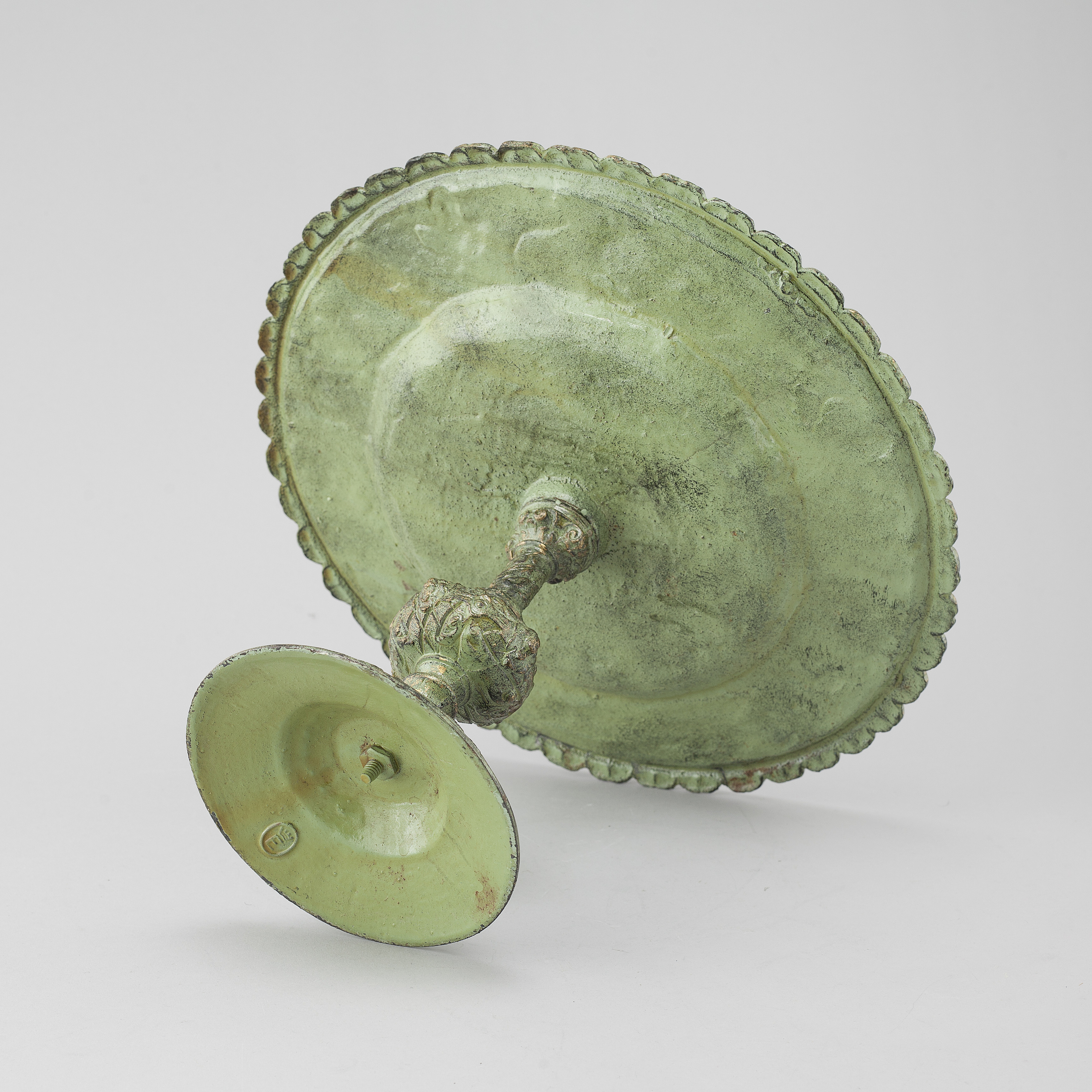 A plate in cast iron from the 19th century. Bukowskis