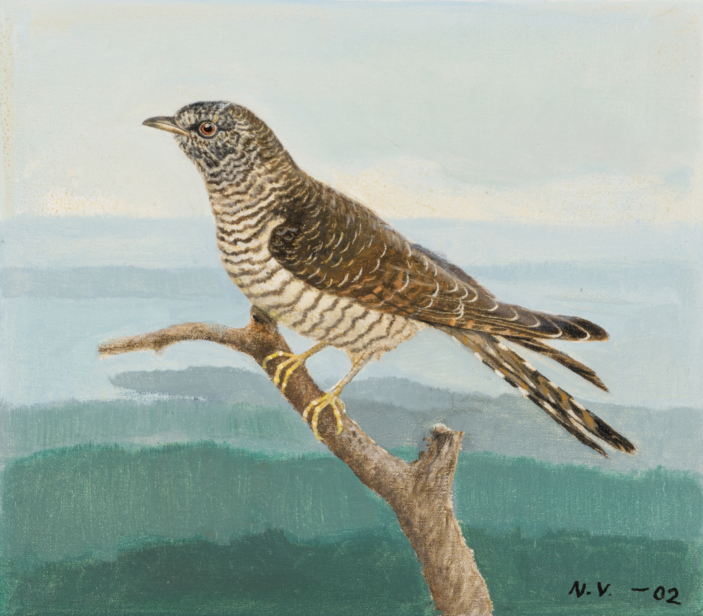 Vainio NIILO VAINIO, oil on canvas laid on board, signed and dated -02 ...