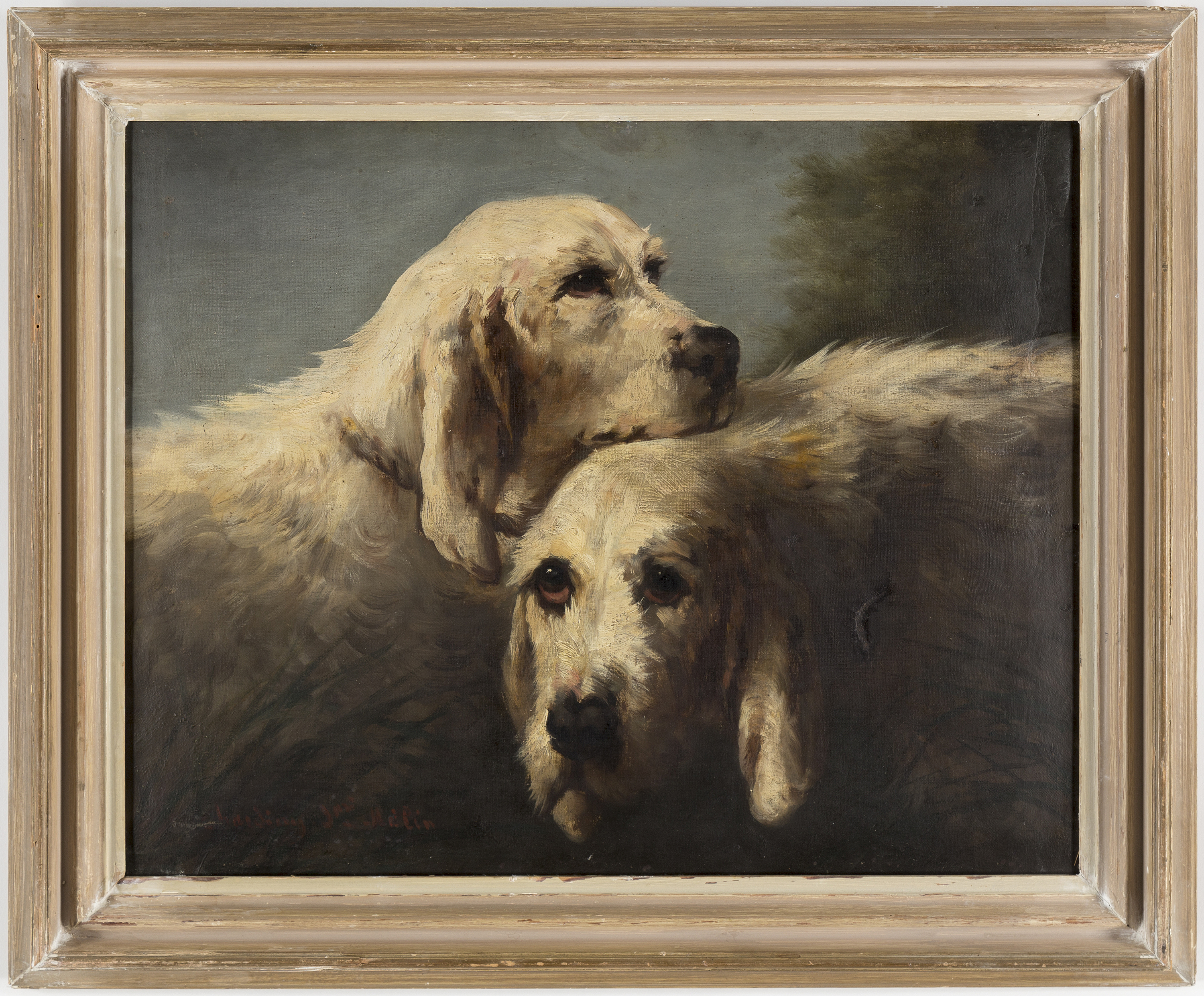 UNKNOWN ARTIST, oil on canvas, England, signed, circa 1900. - Bukowskis